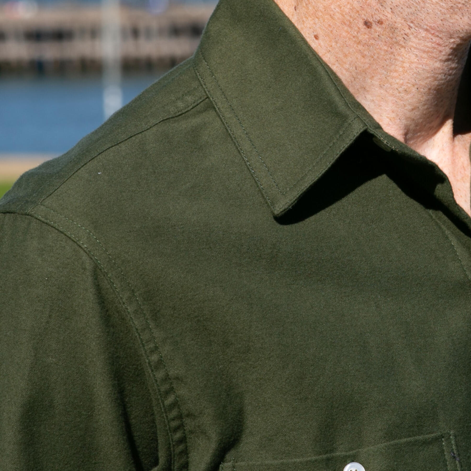 gustin #885 military moleskin - olive