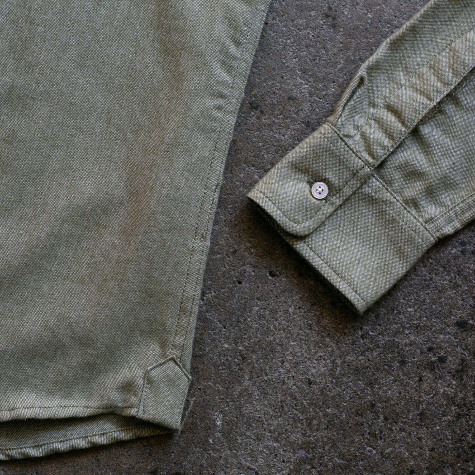 gustin #808 flannel chambray - olive