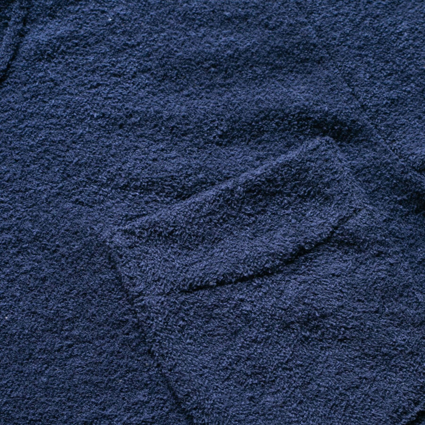 gustin japan terry cloth crewneck - navy