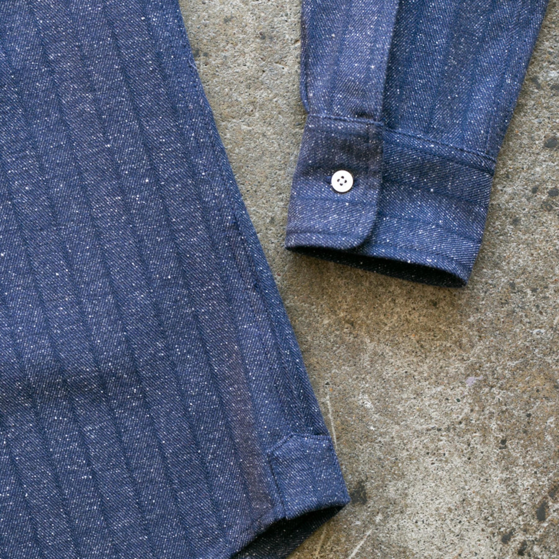gustin #895 super heavy herringbone nep - indigo