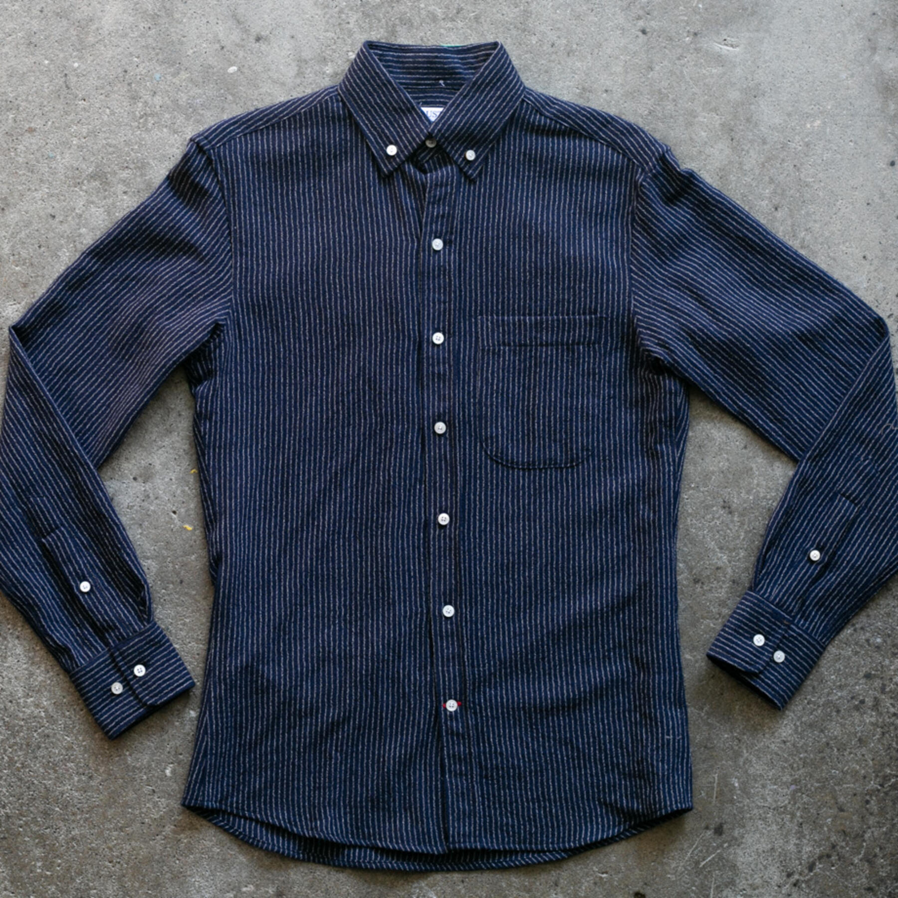 gustin #898 double gauze - navy