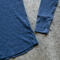 gustin waffle henley - vintage blue