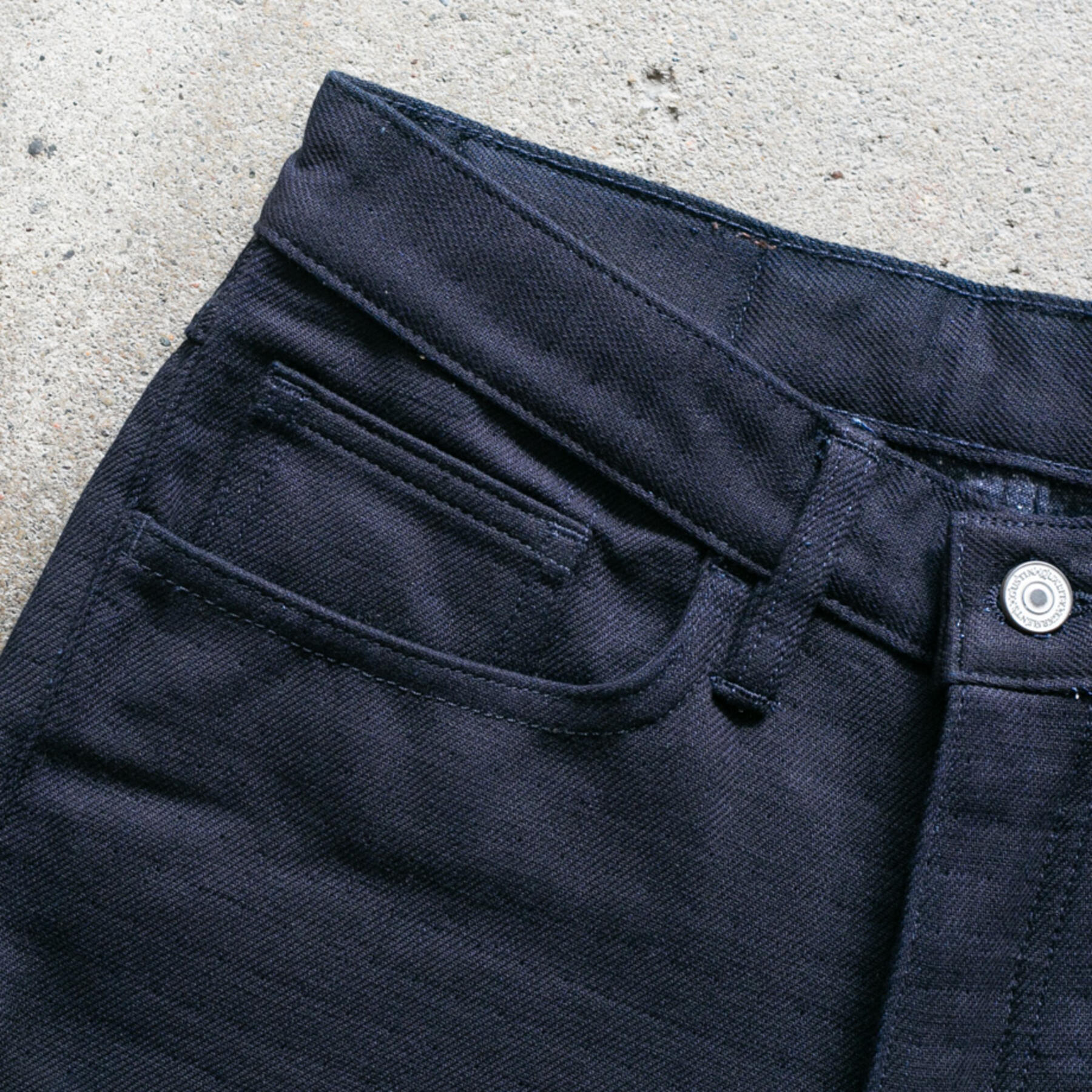 gustin #156 indigo x slub chambray