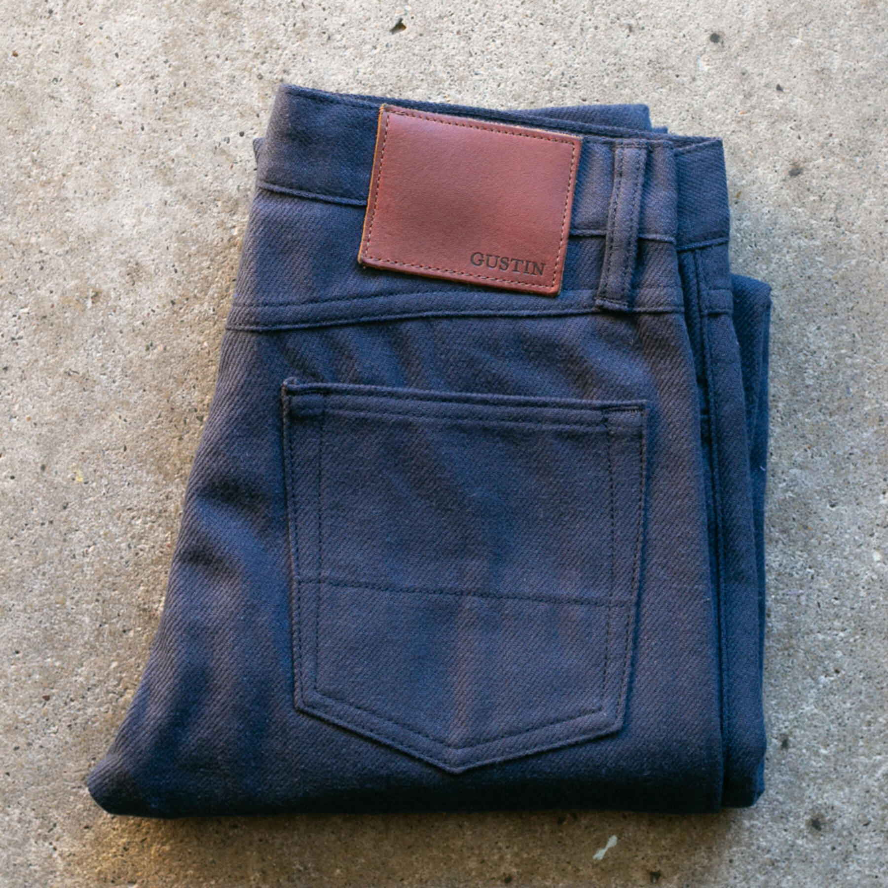 gustin #159 brush back - navy