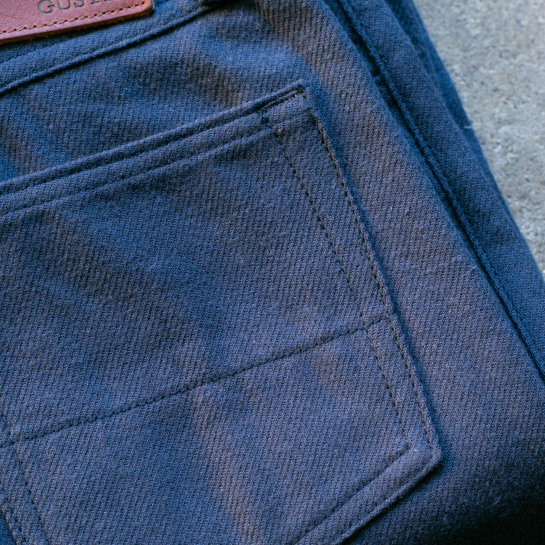 gustin #159 brush back - navy
