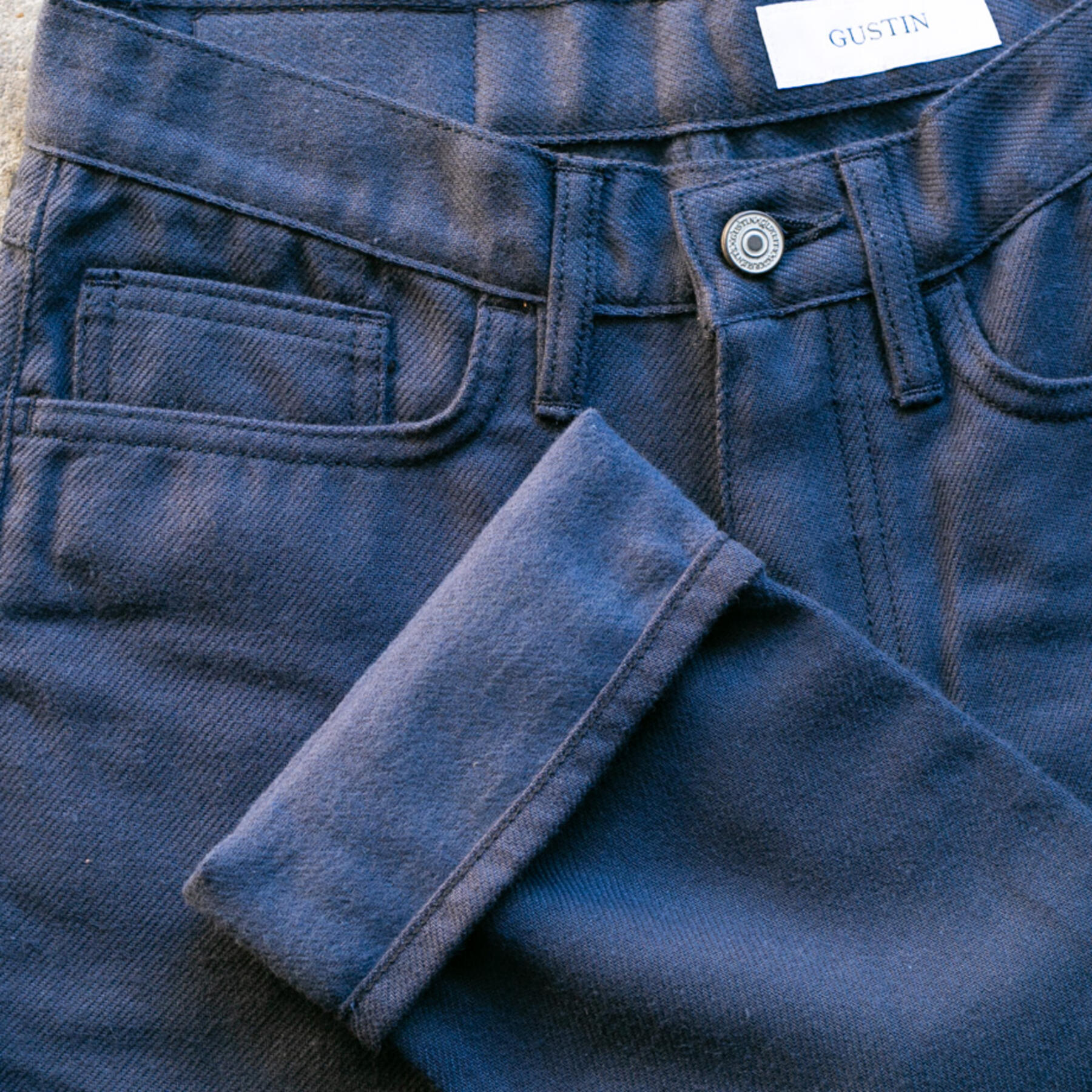 gustin #159 brush back - navy