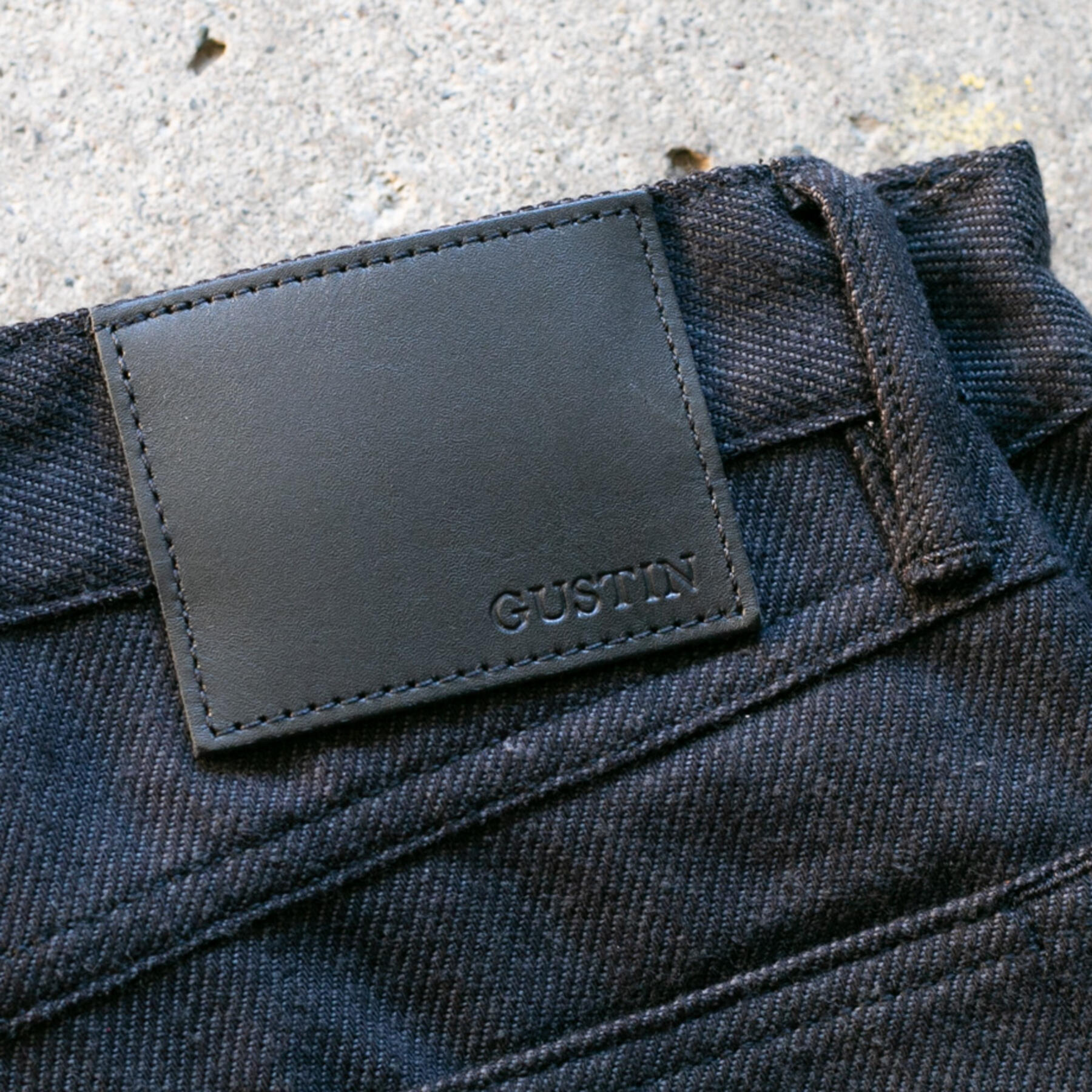 gustin #157 brush back - blackxgrey