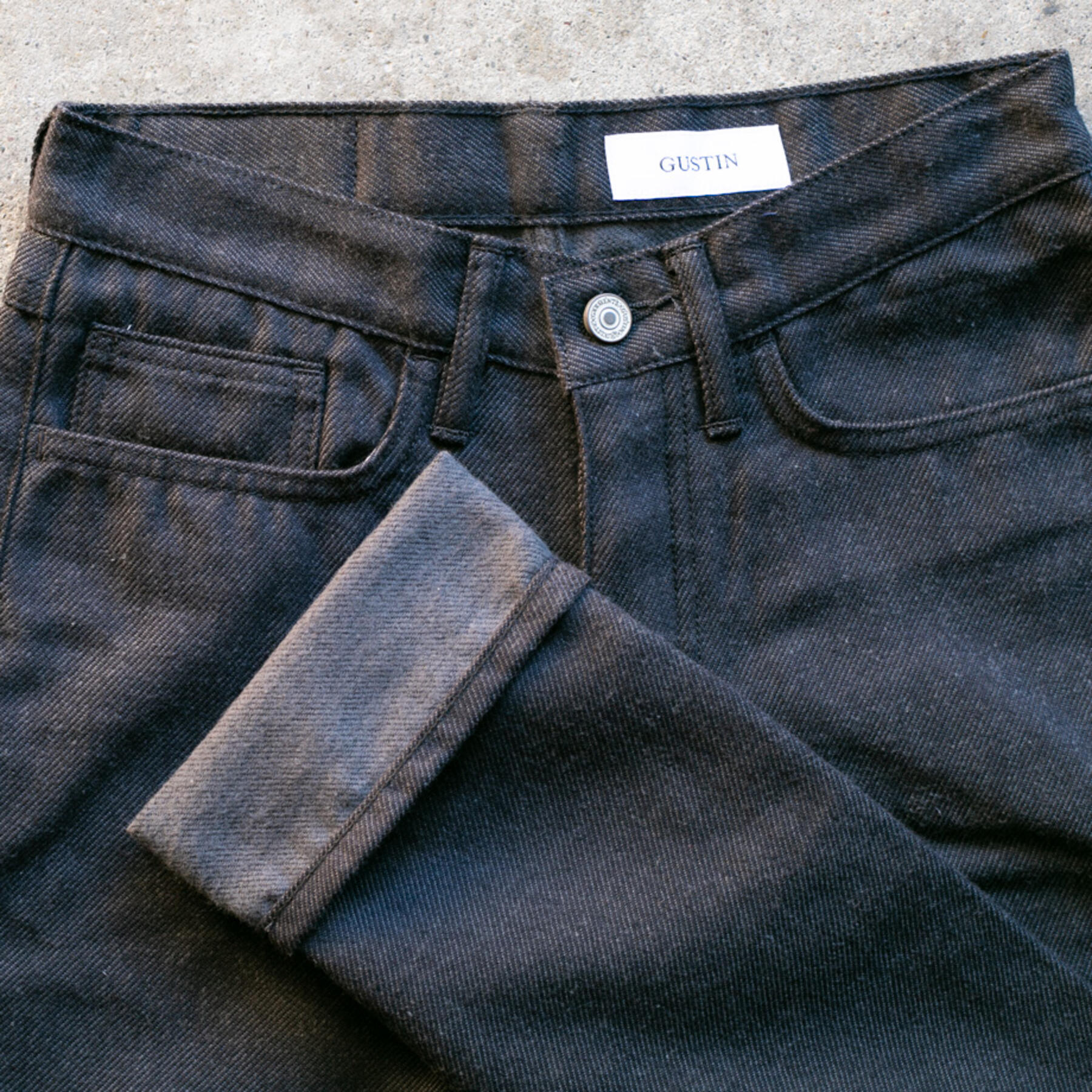 gustin #157 brush back - blackxgrey