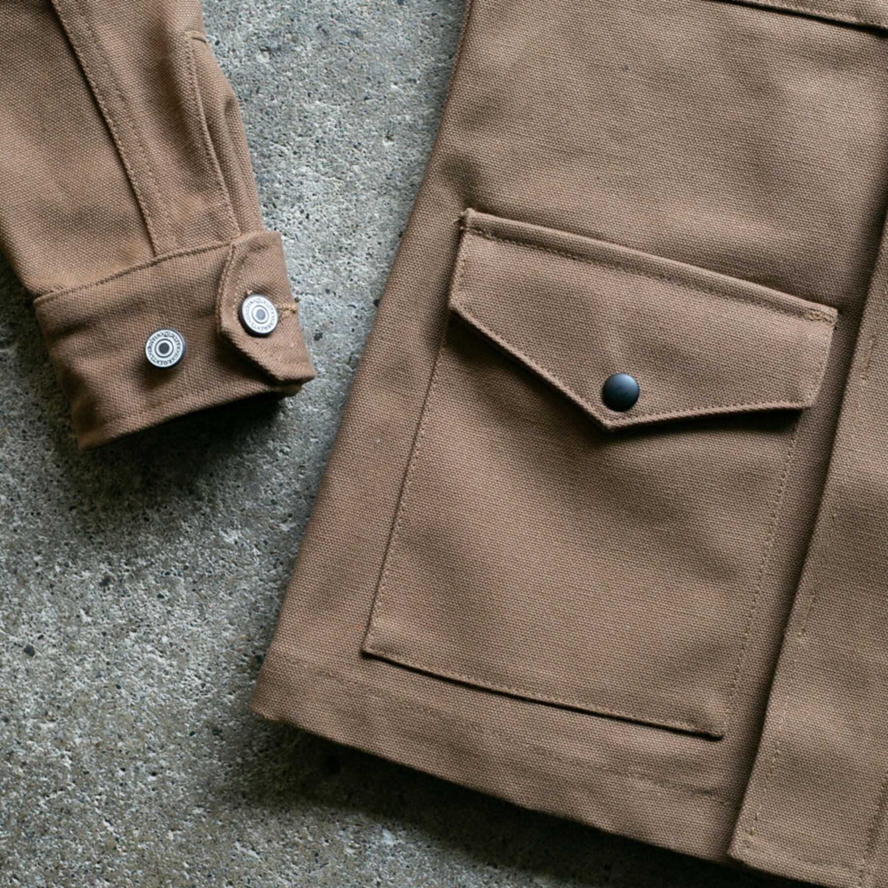 gustin beast duck field jacket - field tan