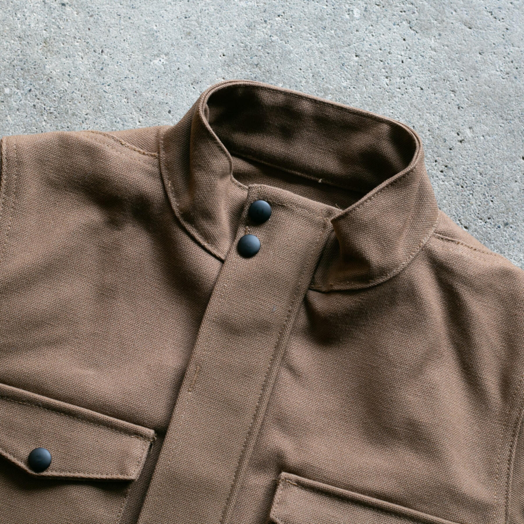 gustin beast duck field jacket - field tan