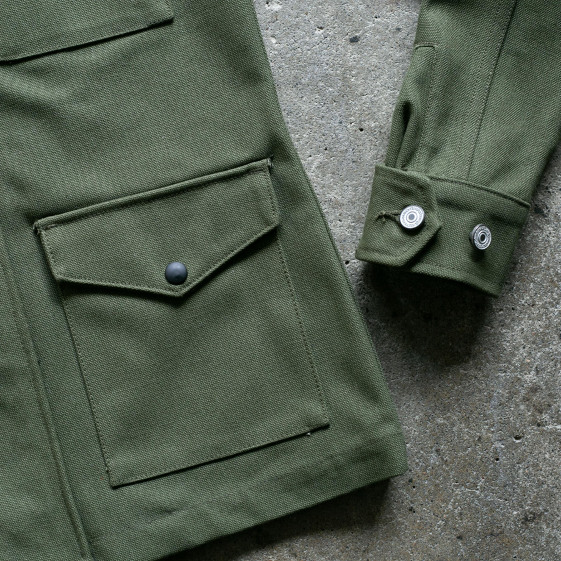 gustin beast duck field jacket - olive