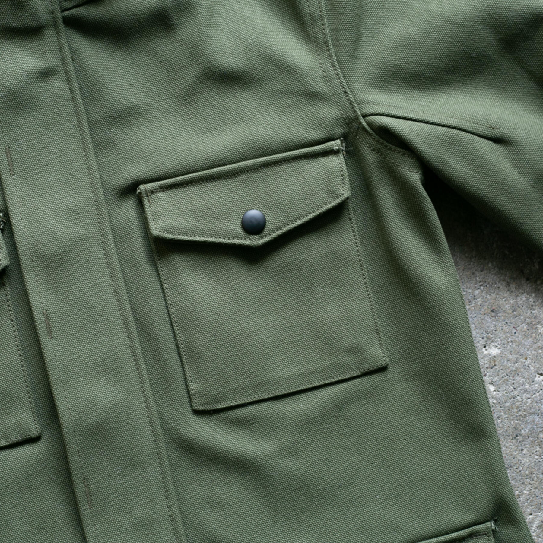 gustin beast duck field jacket - olive