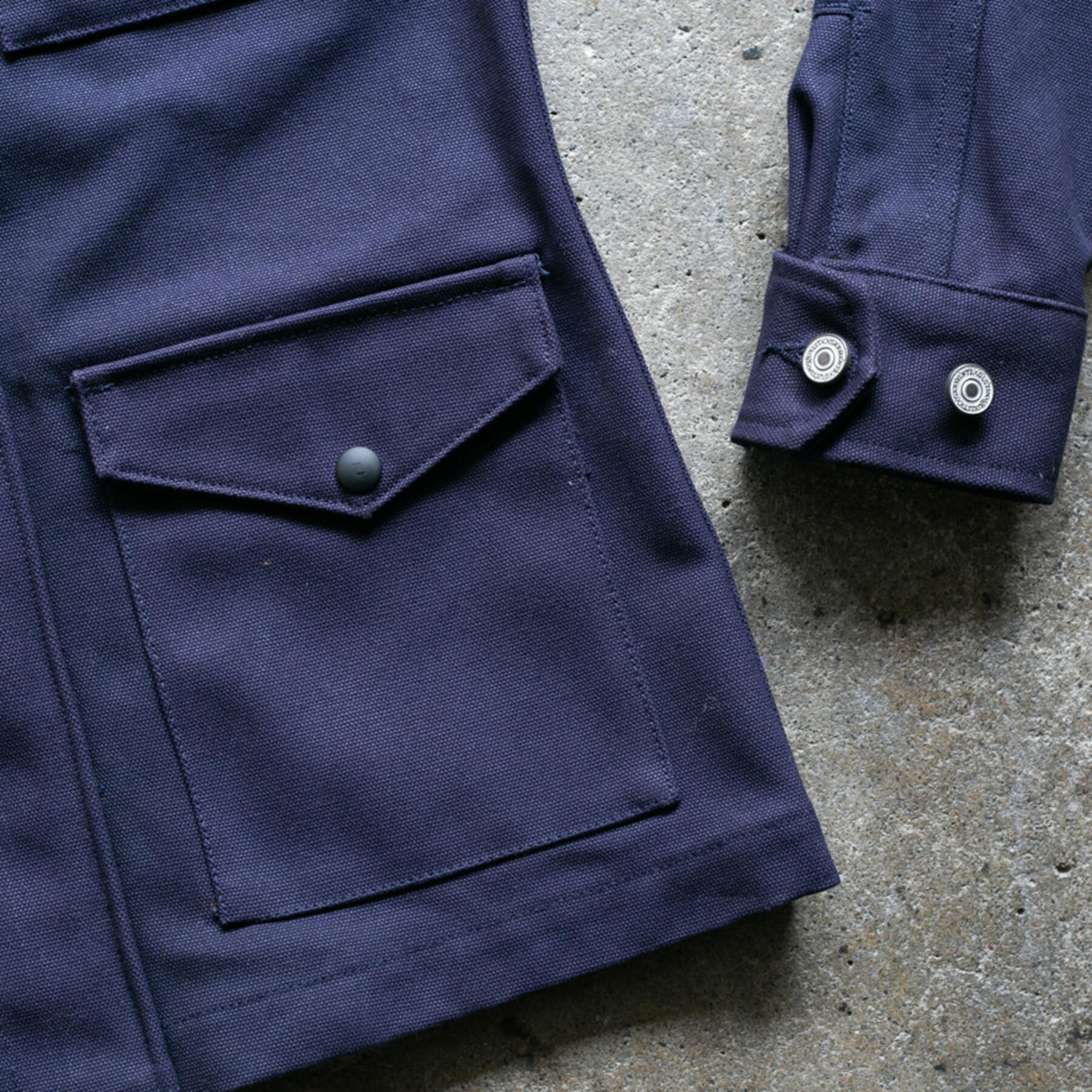 gustin beast duck field jacket - navy