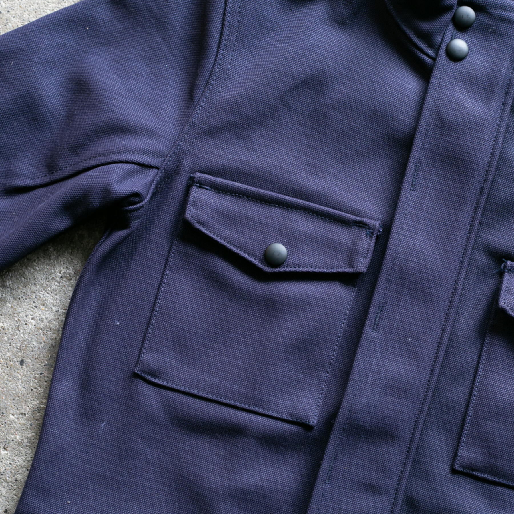gustin beast duck field jacket - navy