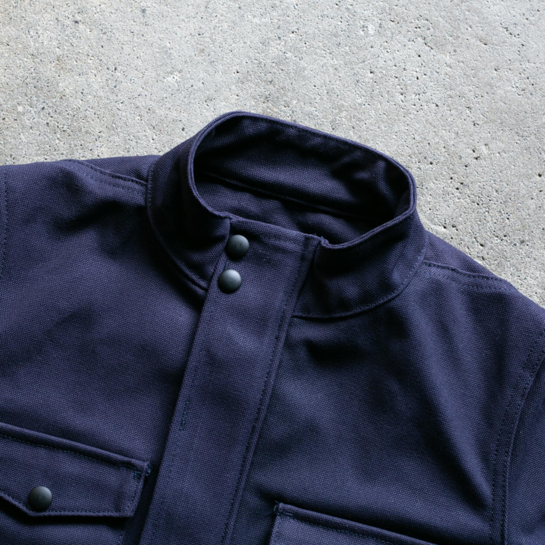 gustin beast duck field jacket - navy