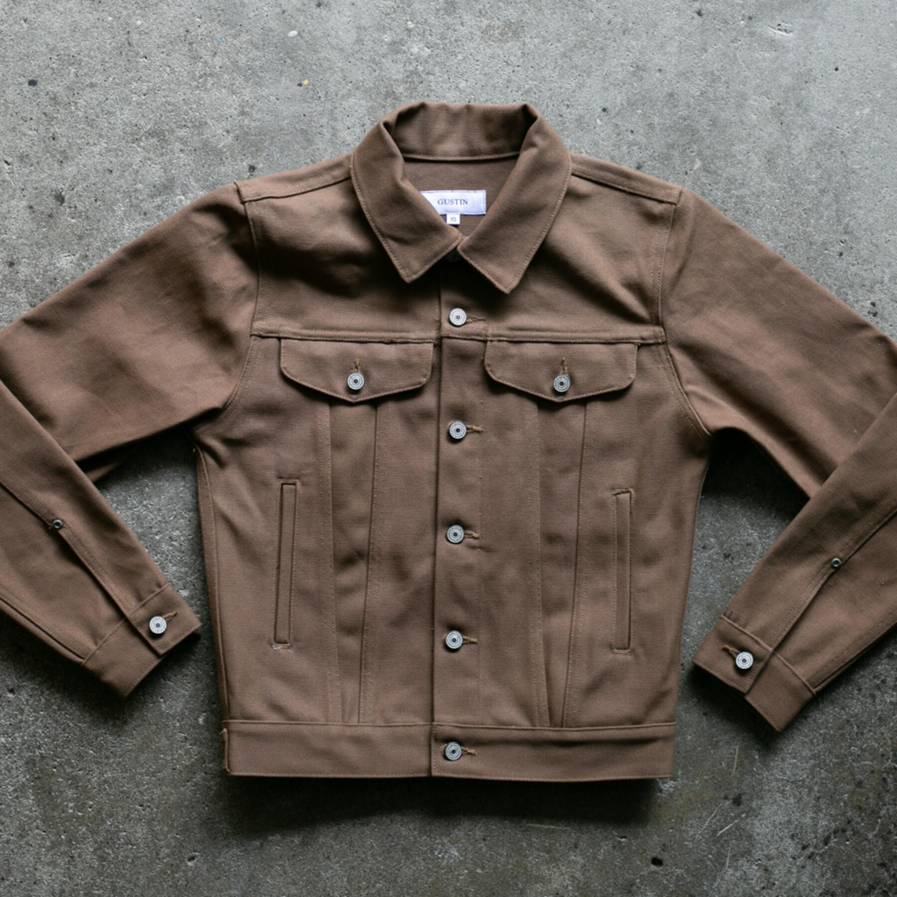 gustin beast duck trucker - field tan