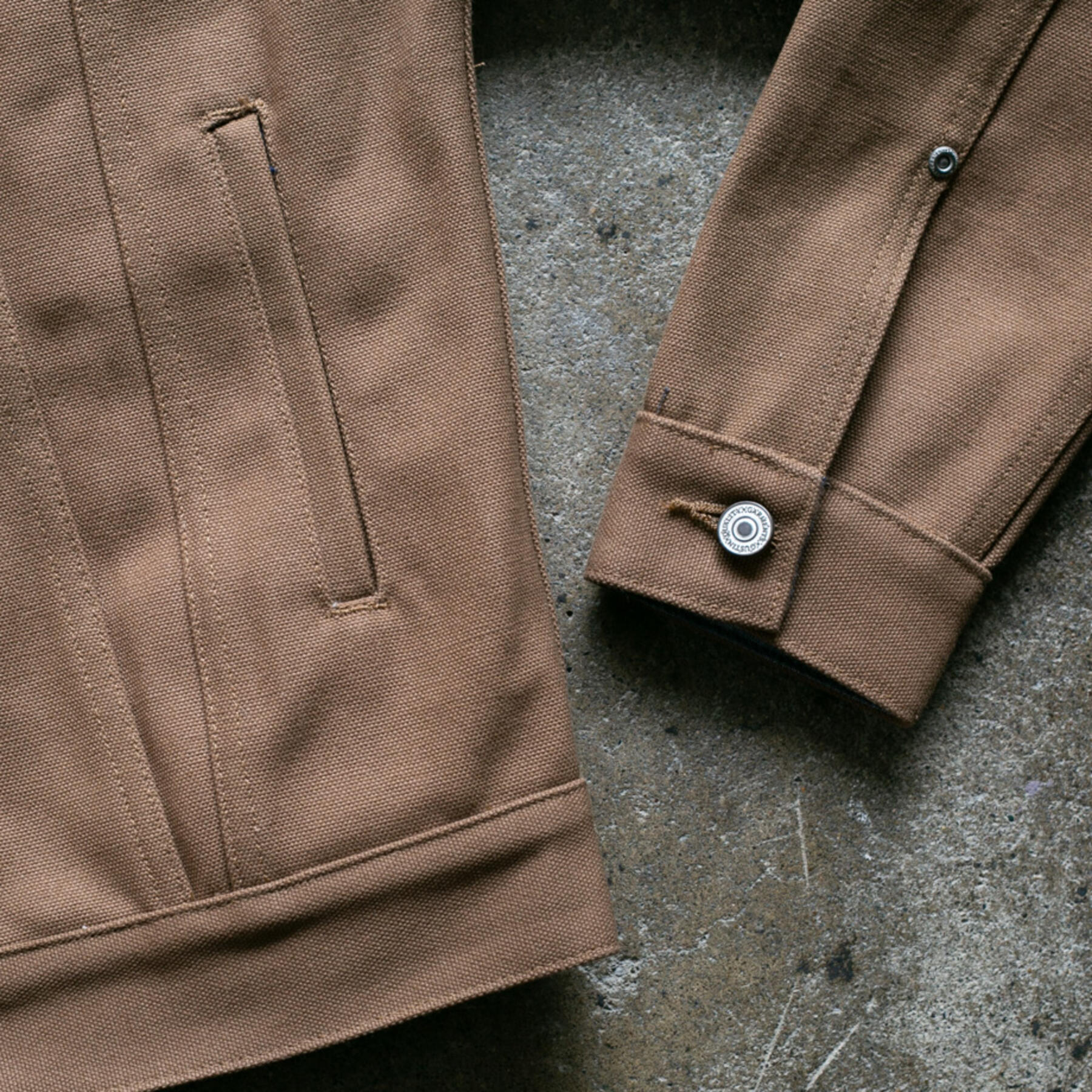 gustin beast duck trucker - field tan