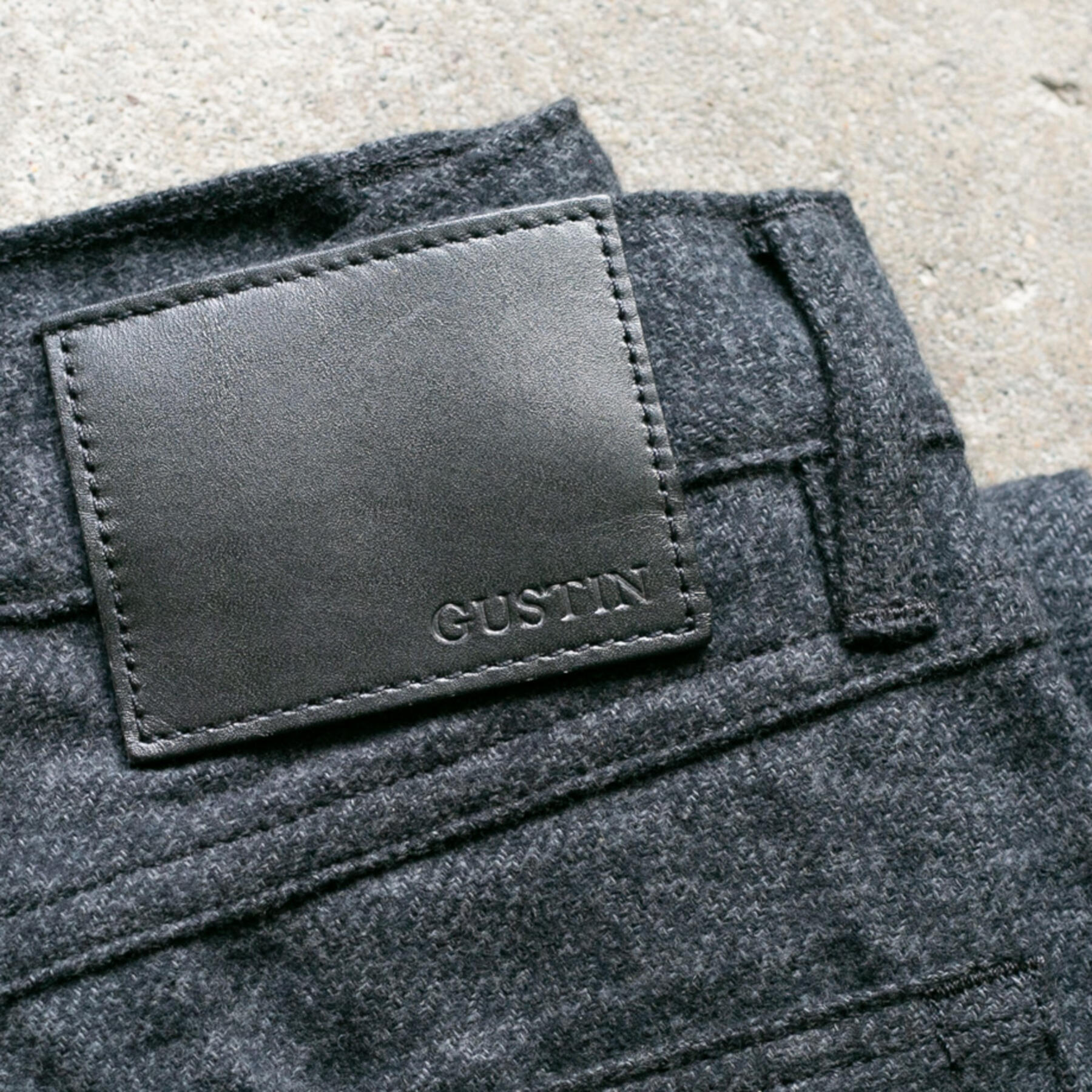 gustin #161 ultrasoft brindle - grey black
