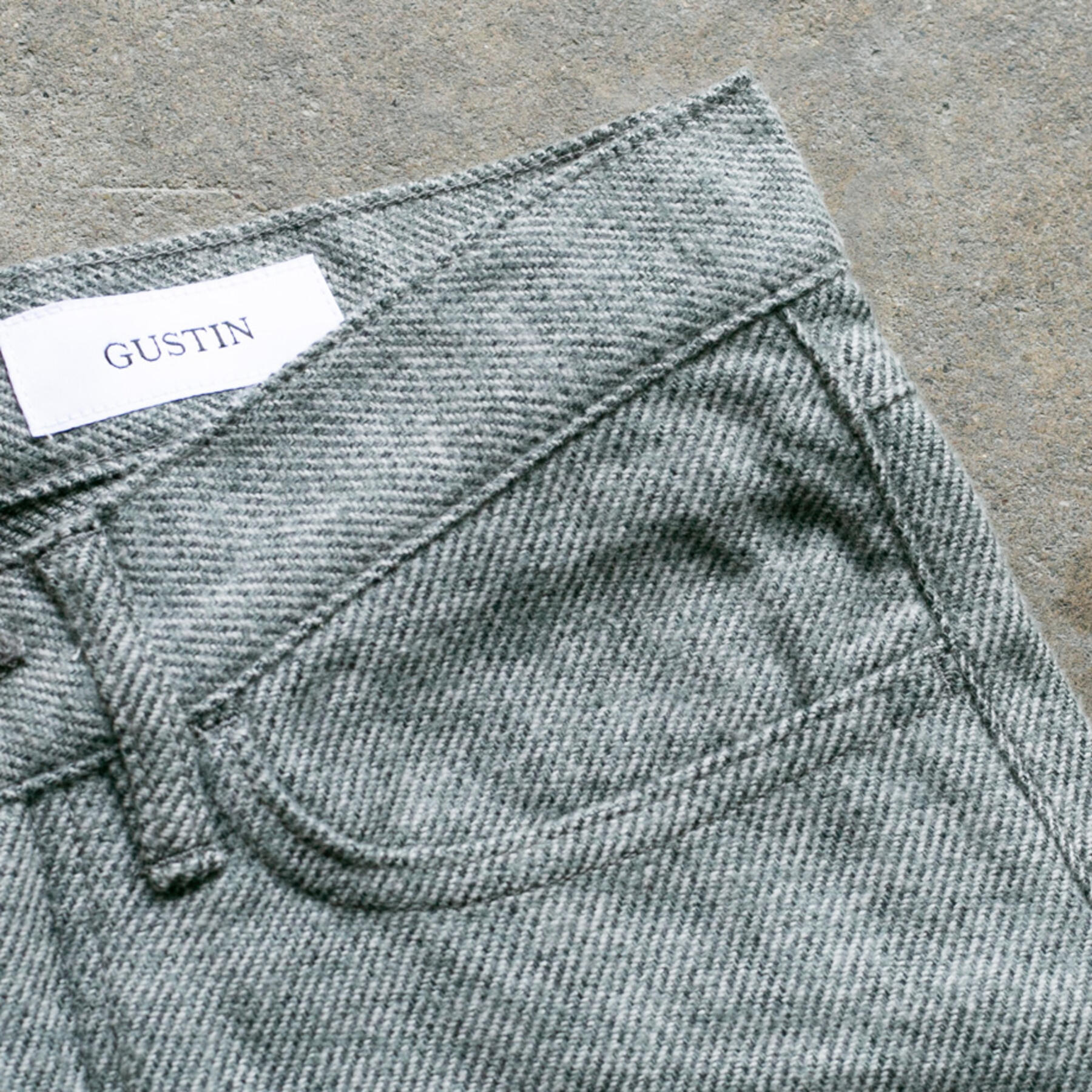gustin #162 ultrasoft brindle - grey concrete