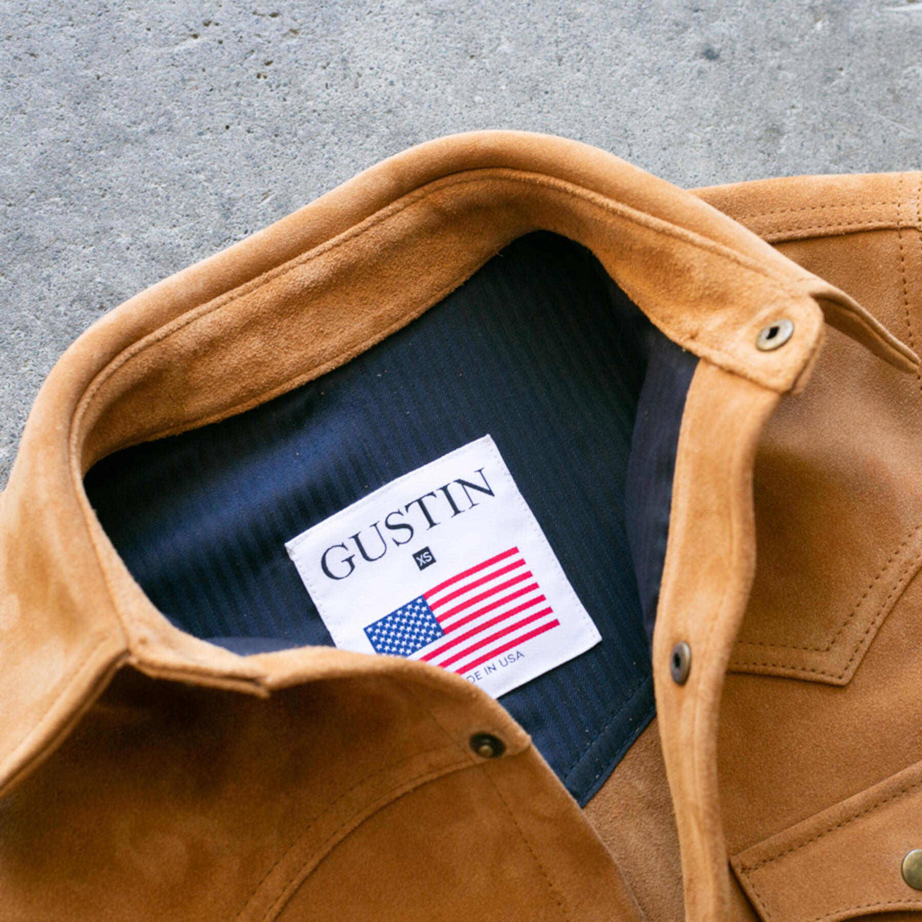 gustin the western - vintage brown suede