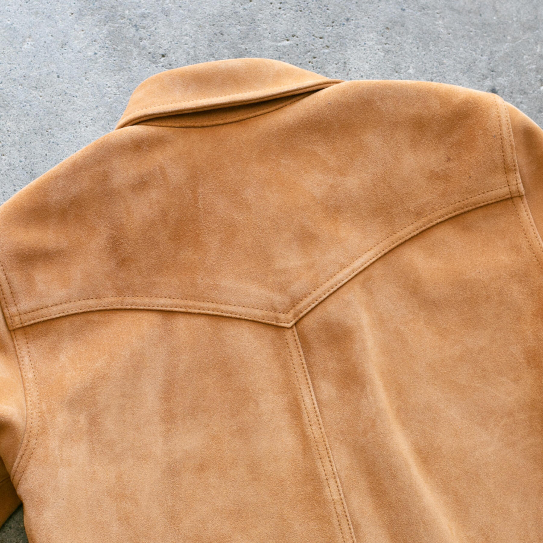gustin the western - vintage brown suede