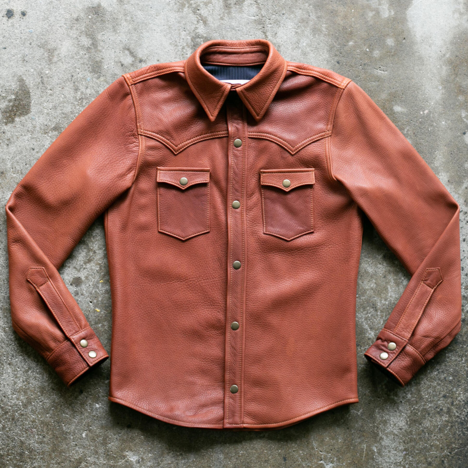 gustin the western - tobacco deerskin