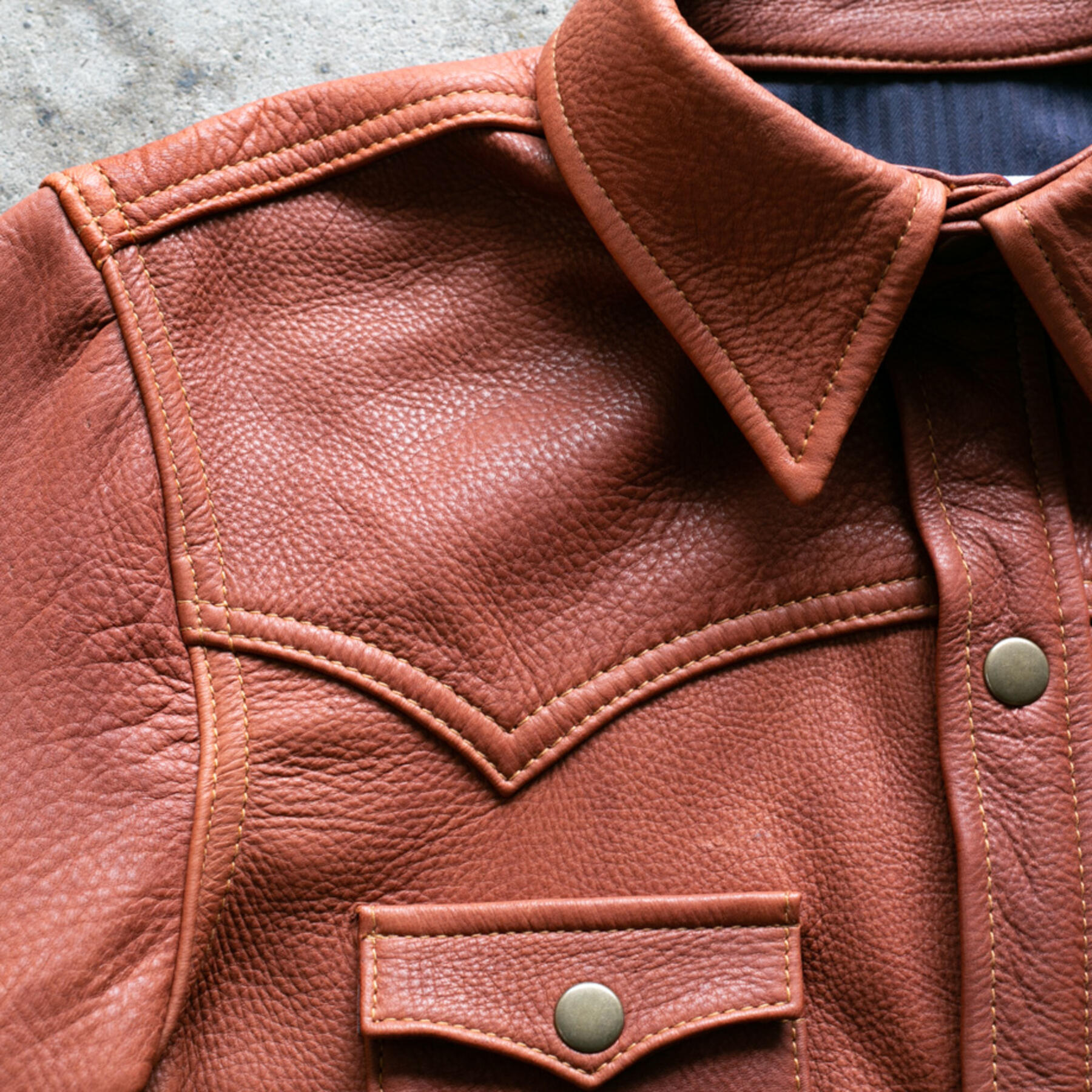 gustin the western - tobacco deerskin