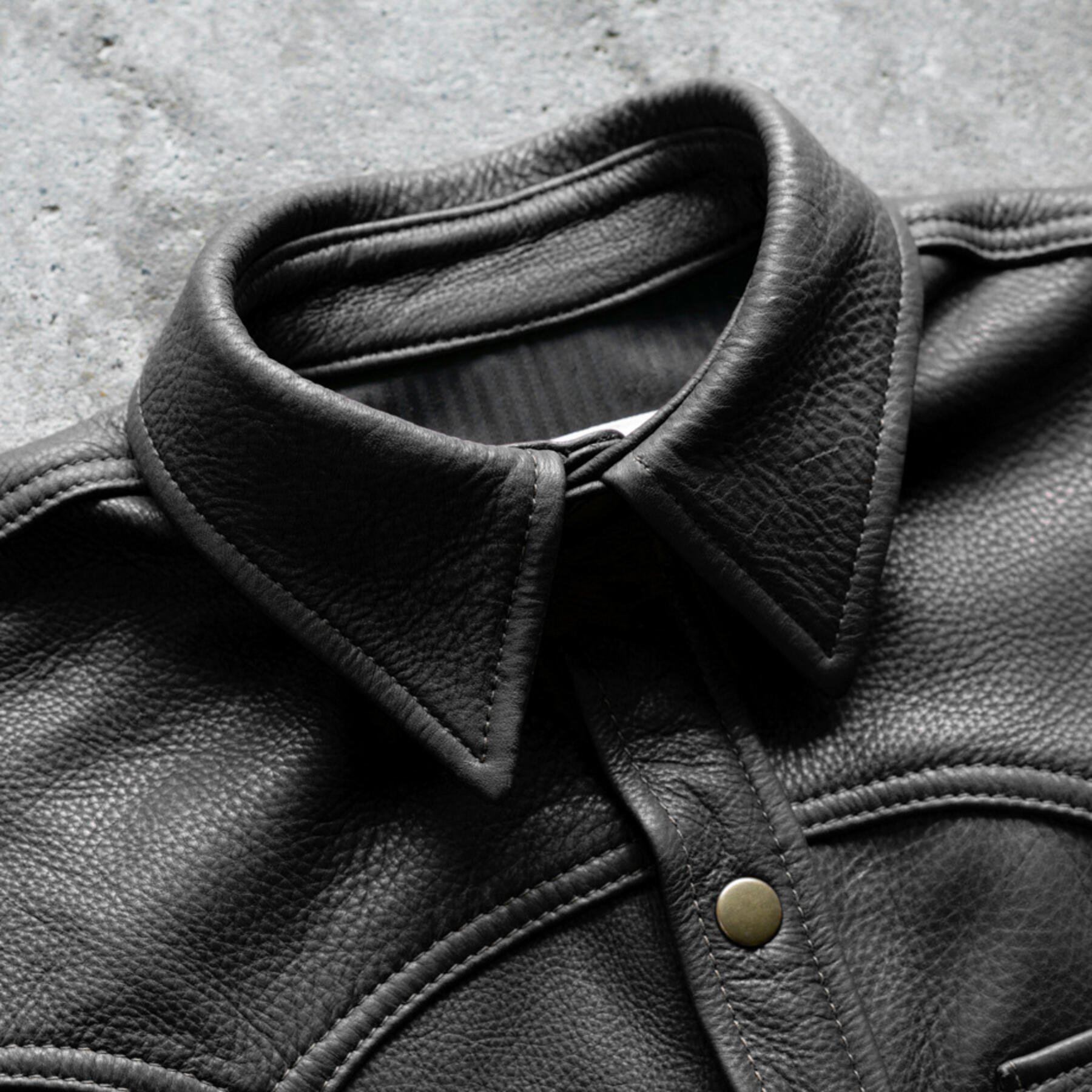 gustin the western - black deerskin