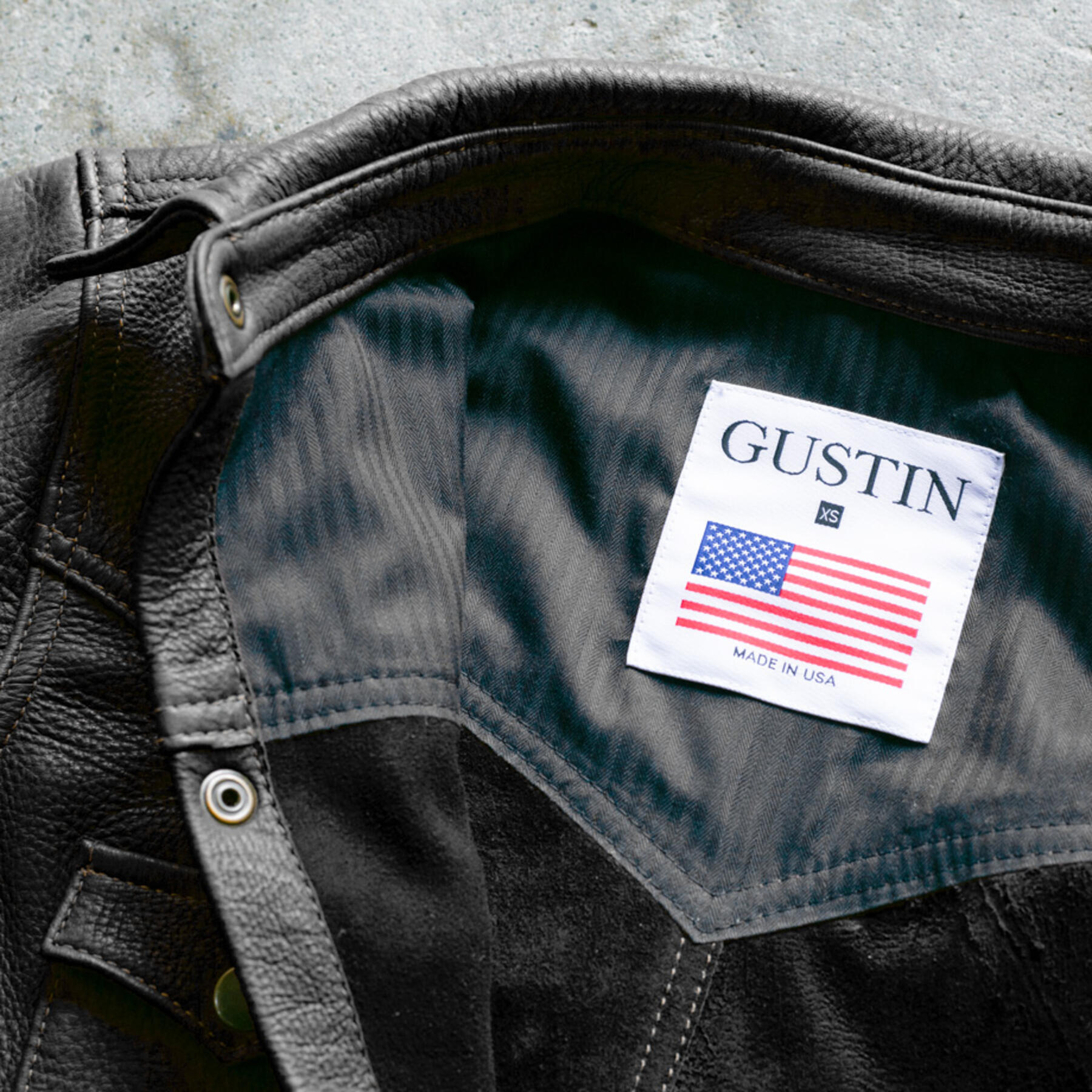 gustin the western - black deerskin