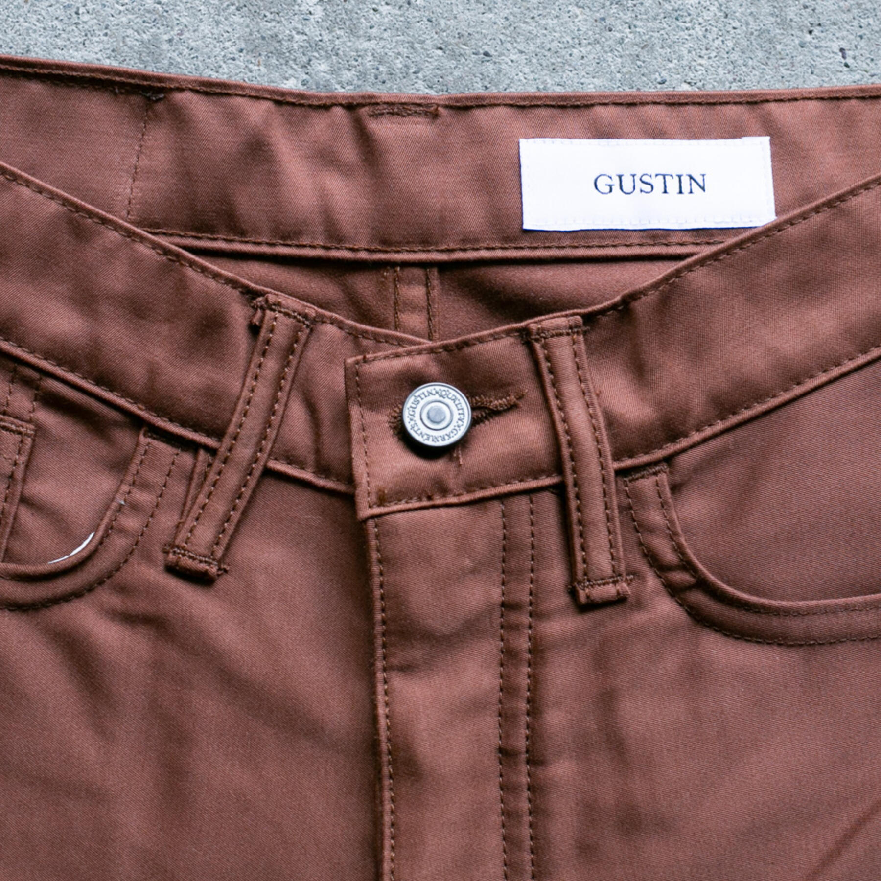 gustin #168 egyptian giza moleskin - copper