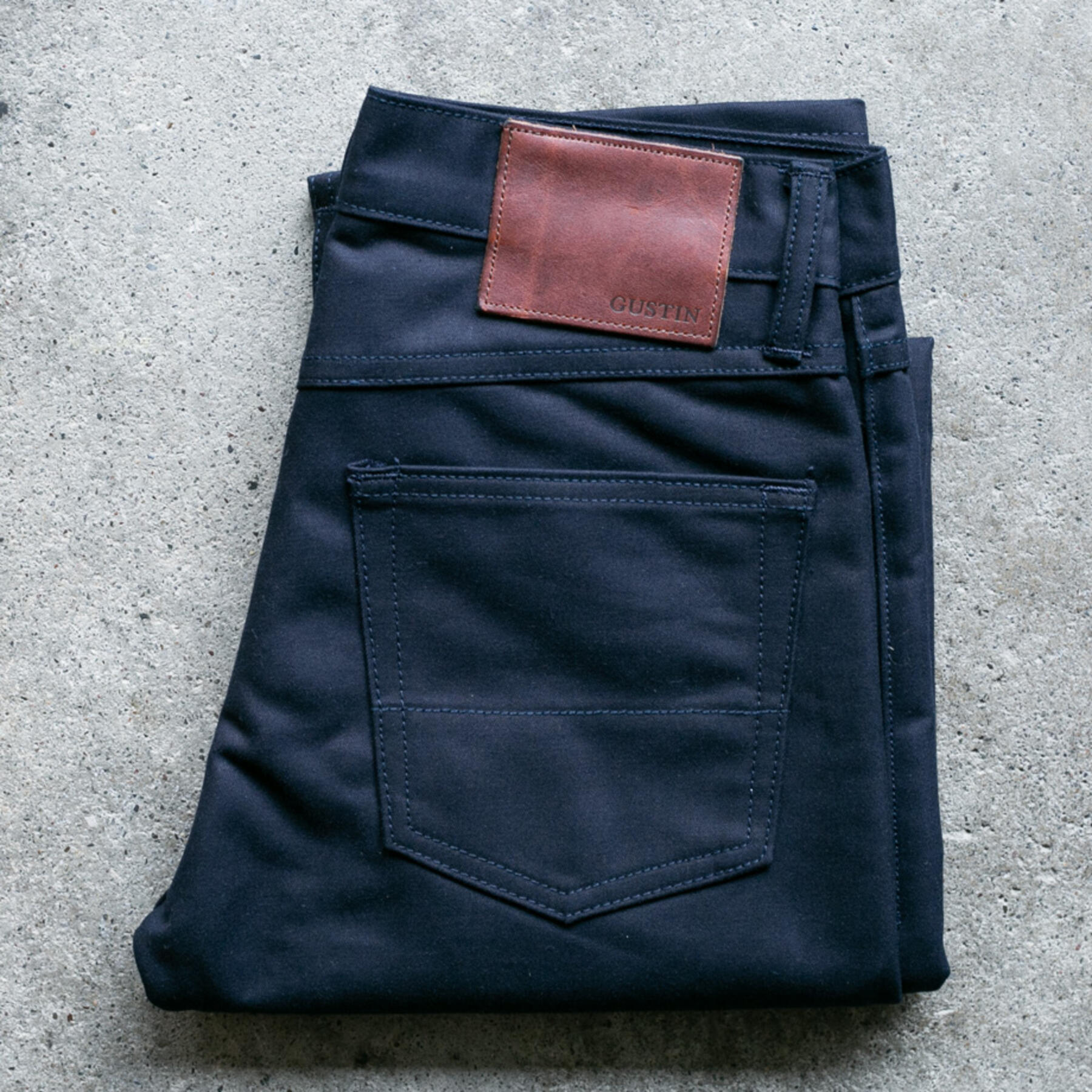 gustin #170 egyptian giza moleskin - midnight