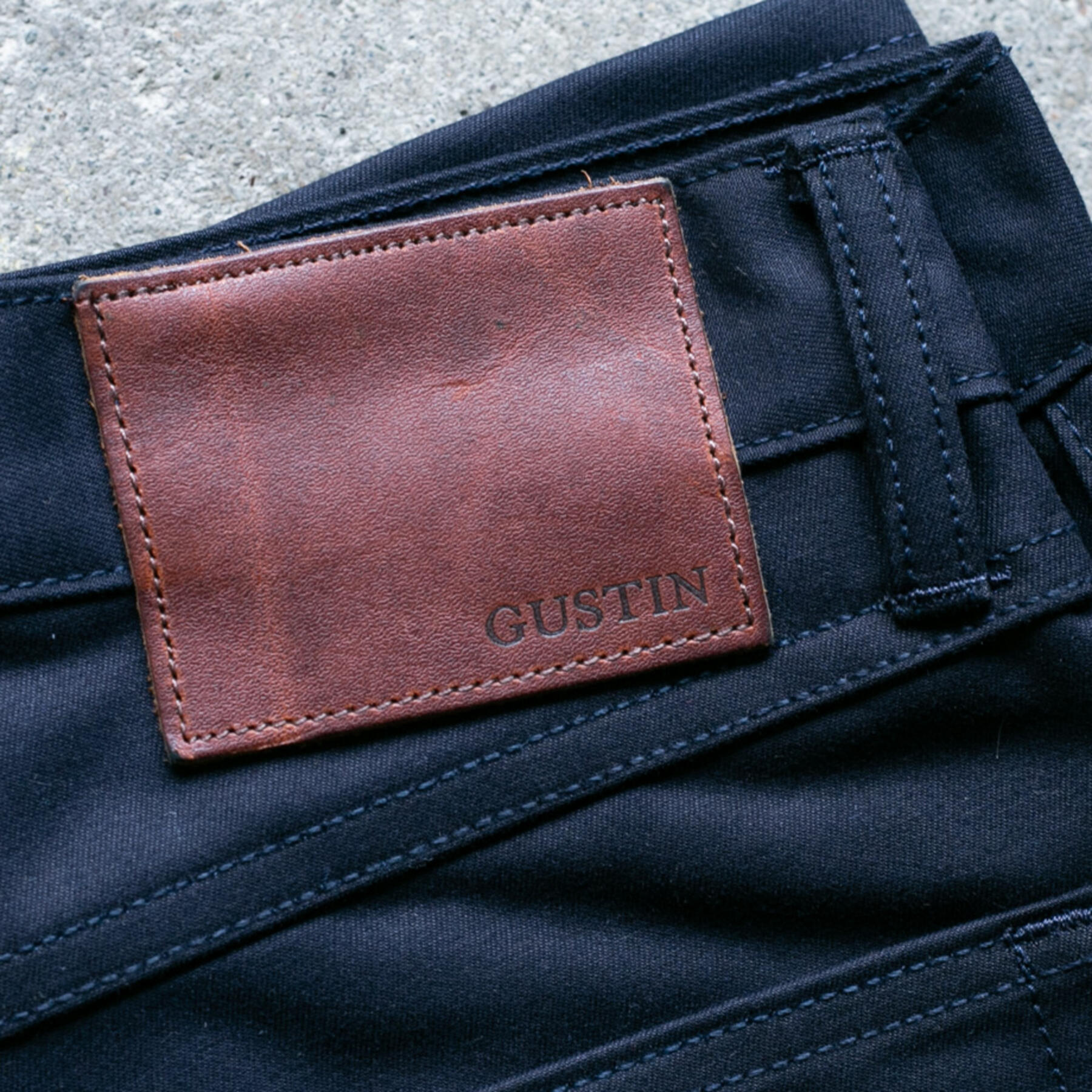 gustin #170 egyptian giza moleskin - midnight