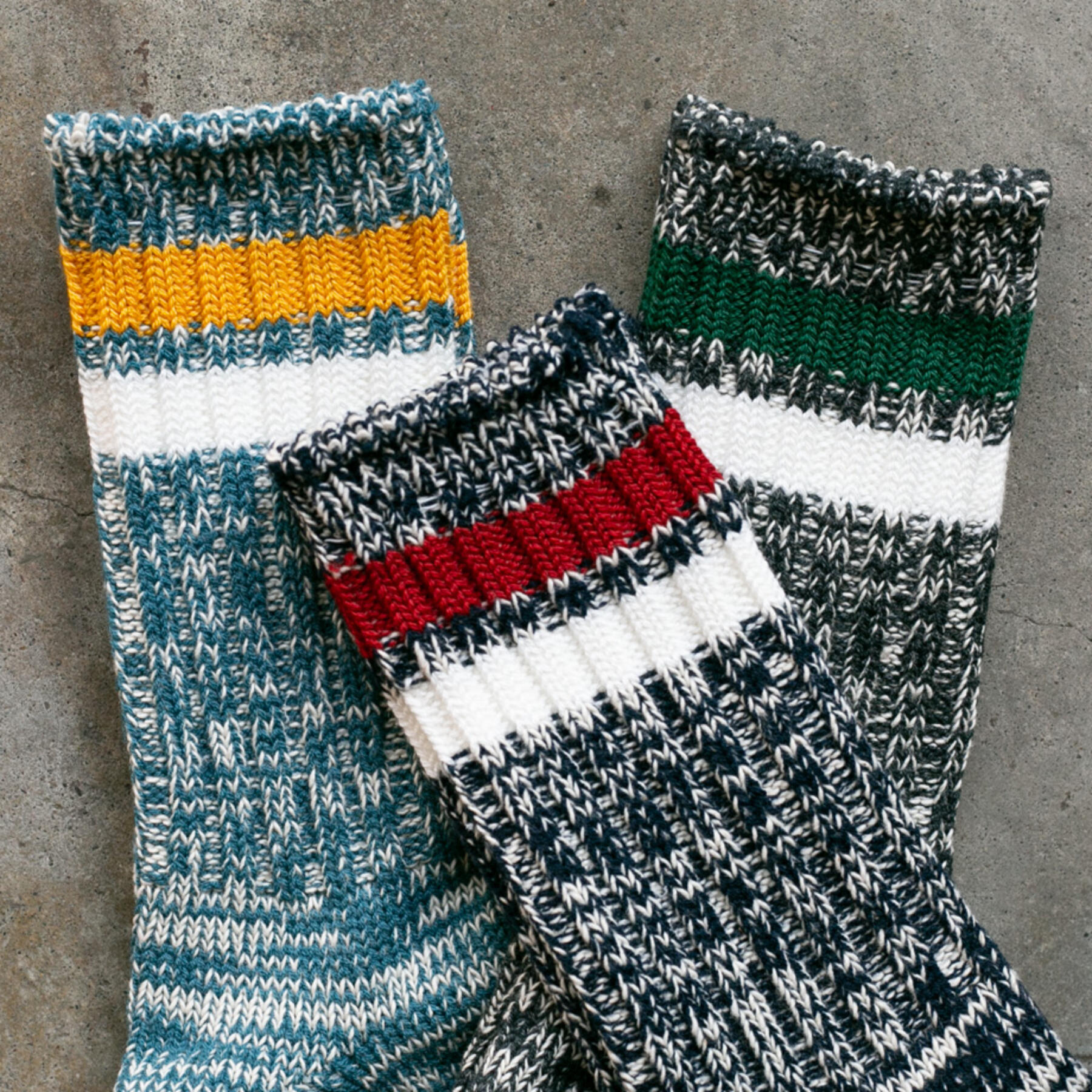 gustin japan retro gym sock 3 pack