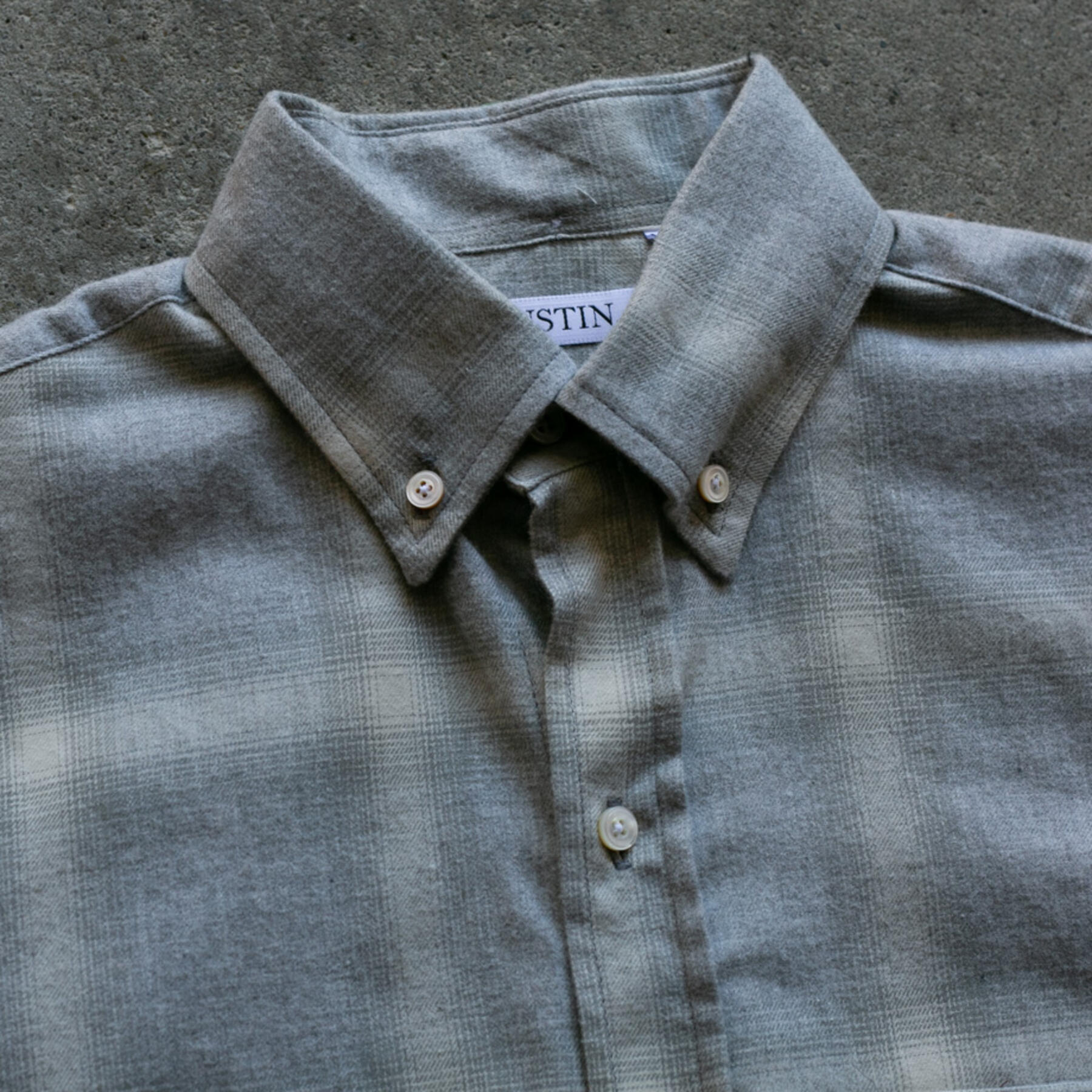 gustin #917 organic fade plaid