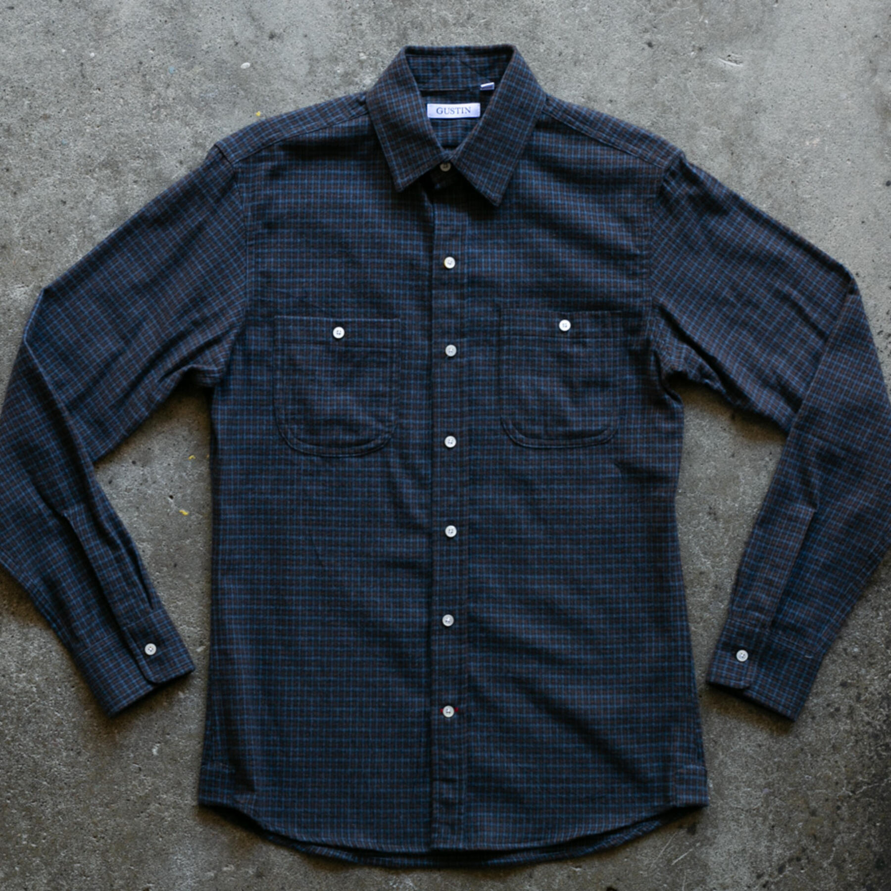 gustin #918 coffee cobalt