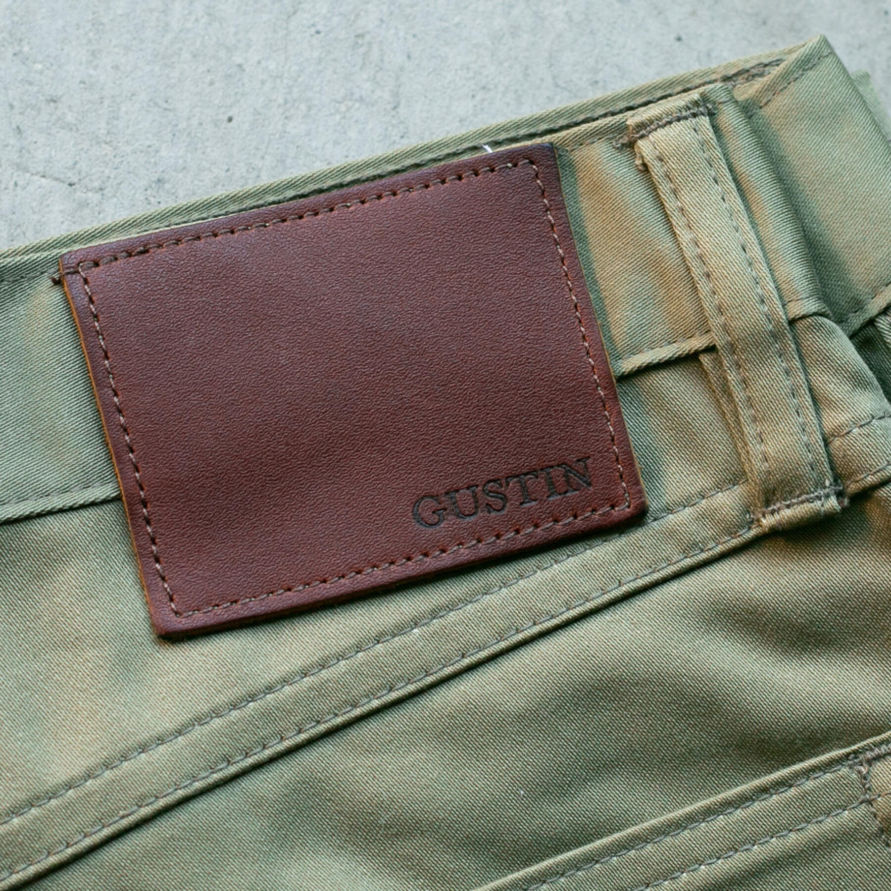 gustin #173 m65 repro 5 pocket - olive drab