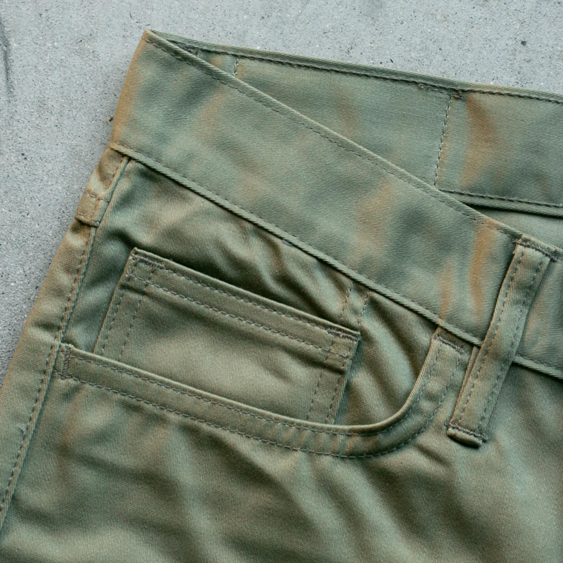 gustin #173 m65 repro 5 pocket - olive drab