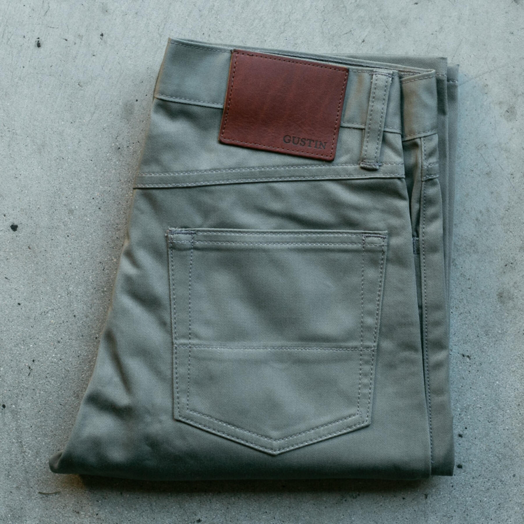 gustin #172 m65 repro 5 pocket - green grey