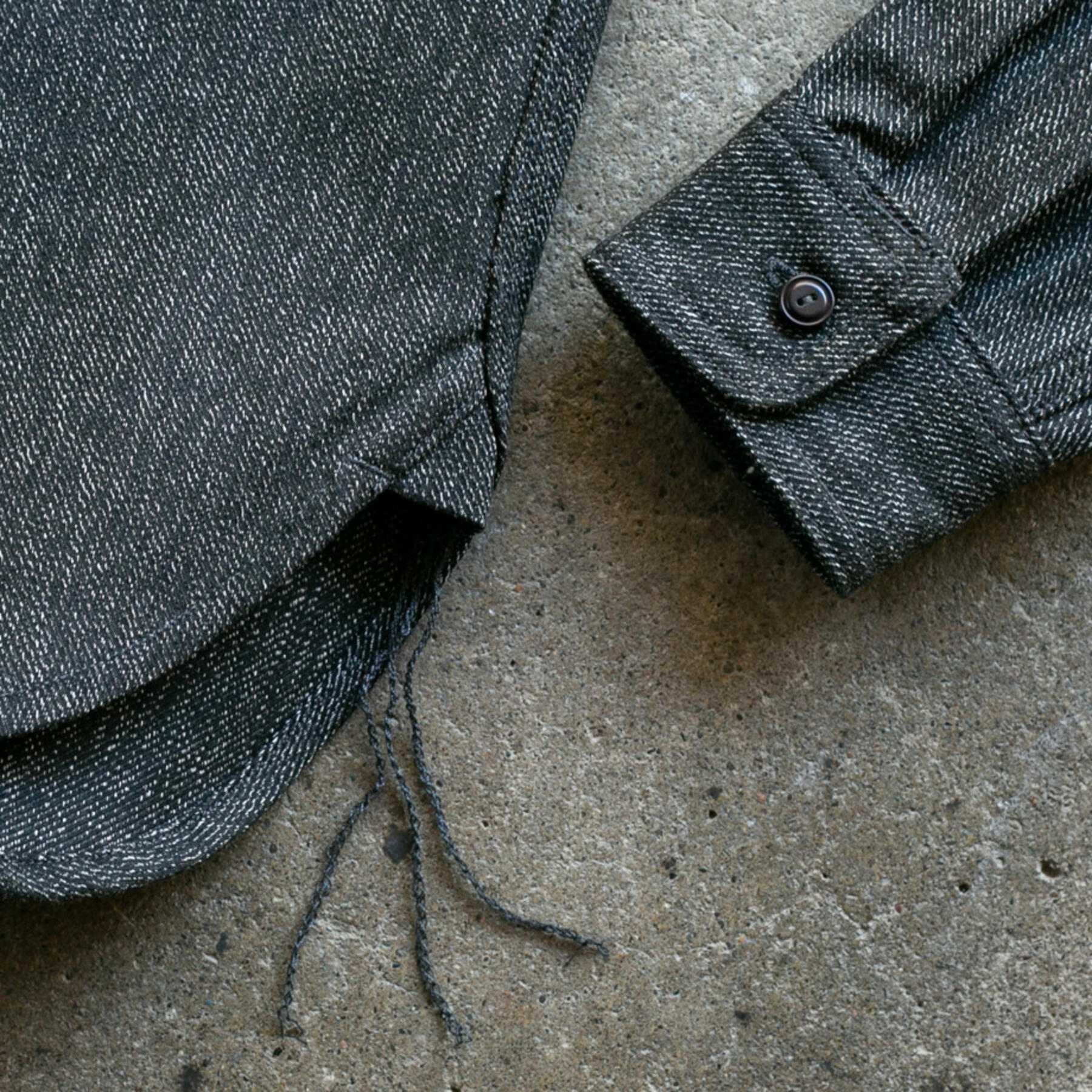 gustin #114 black heather workshirt
