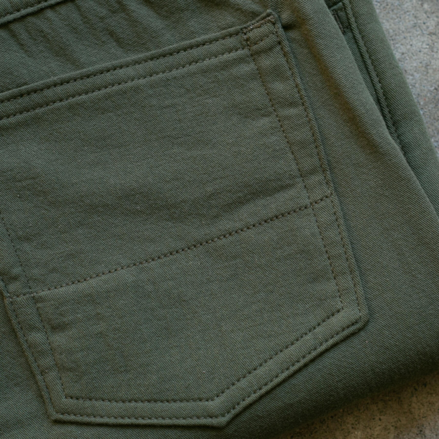 gustin #175 twillxgauze 5 pocket - olive
