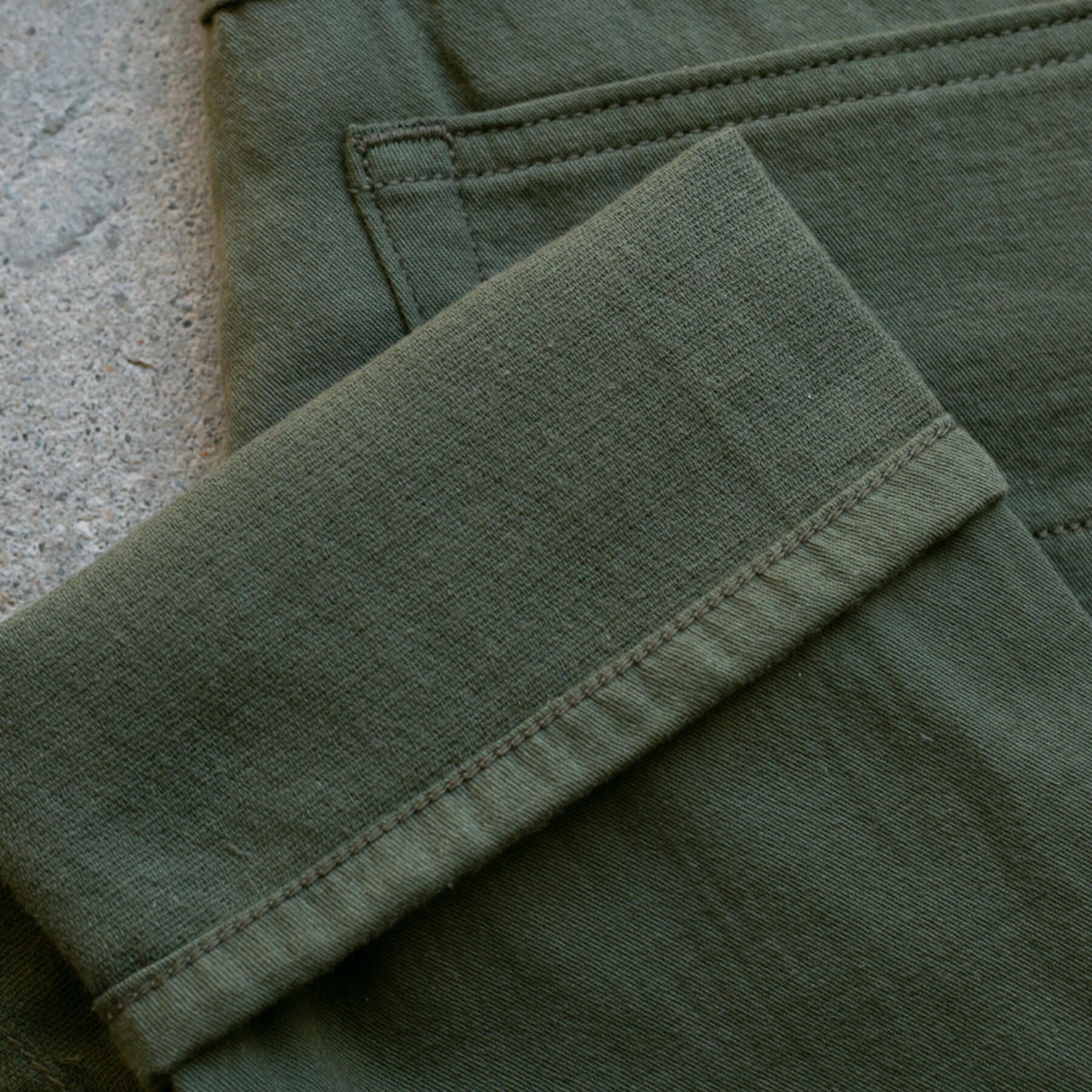 gustin #175 twillxgauze 5 pocket - olive