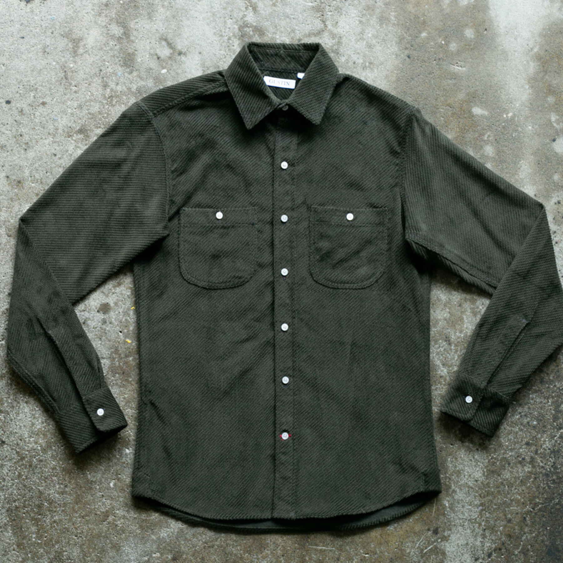 gustin #923 bias corduroy - olive