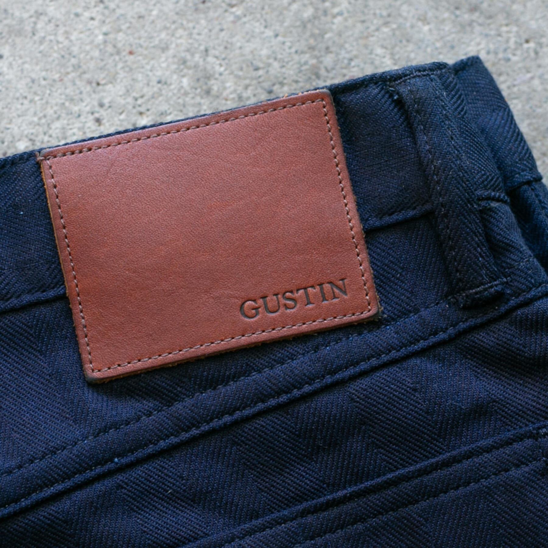 gustin #177 herringbonexchambray