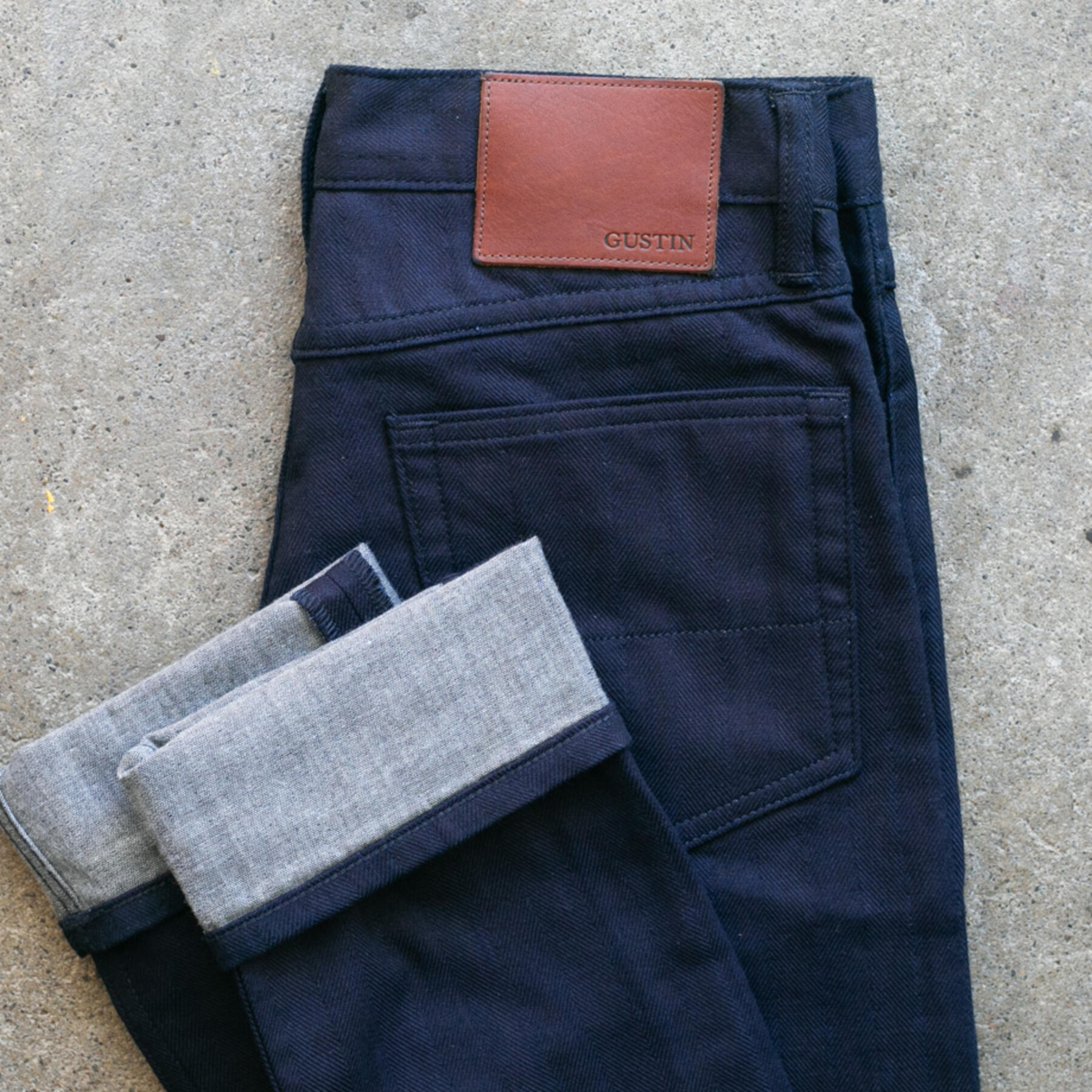 gustin #177 herringbonexchambray