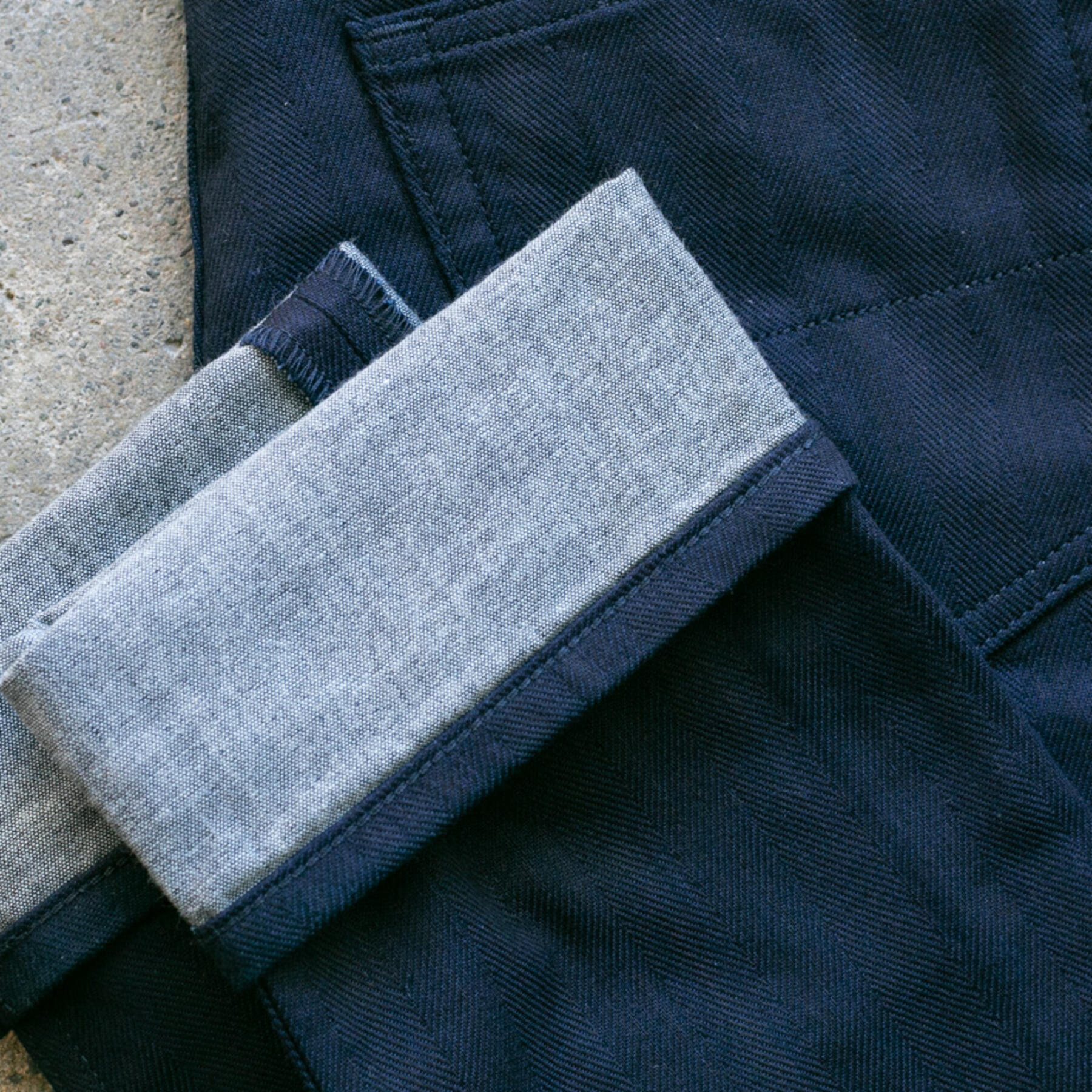 gustin #177 herringbonexchambray