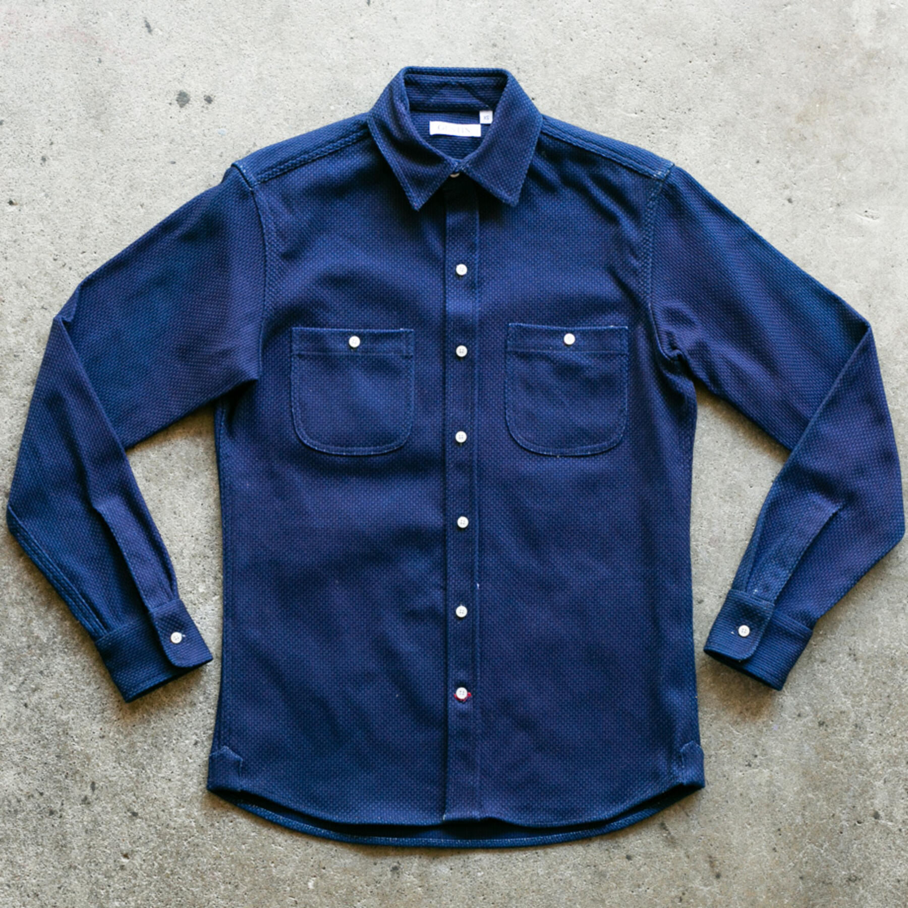 gustin #931 rope indigo sashiko