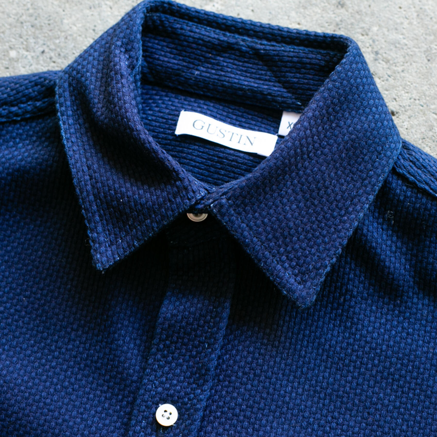 gustin #931 rope indigo sashiko