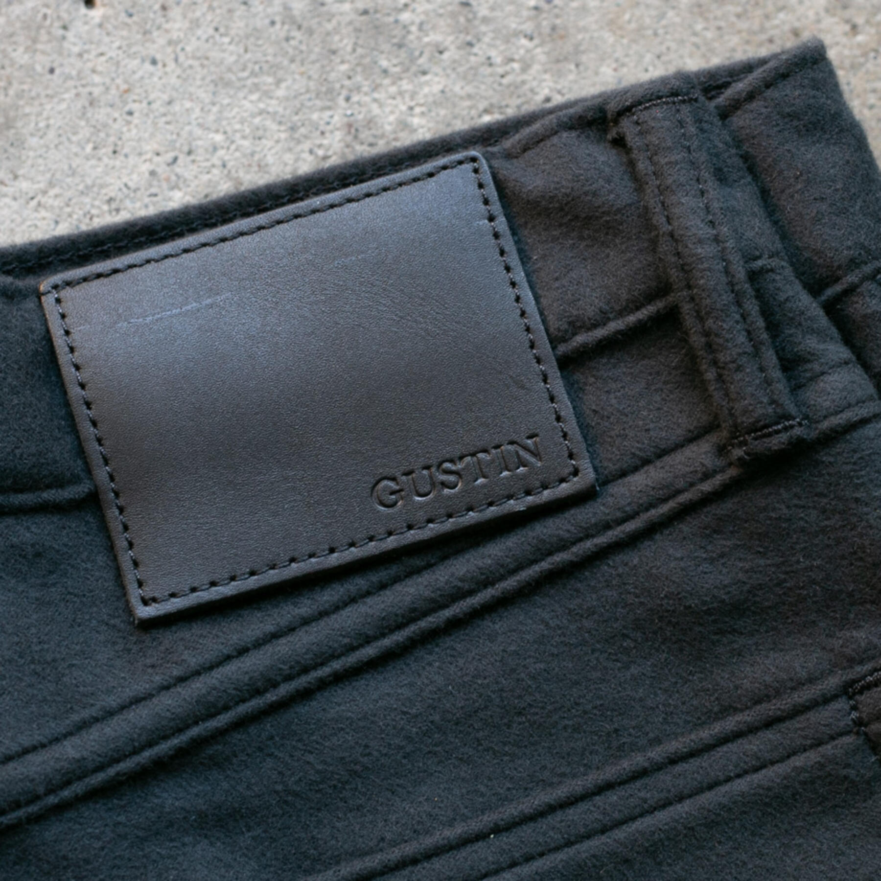 gustin #182 blanket cotton 5 pocket - coal