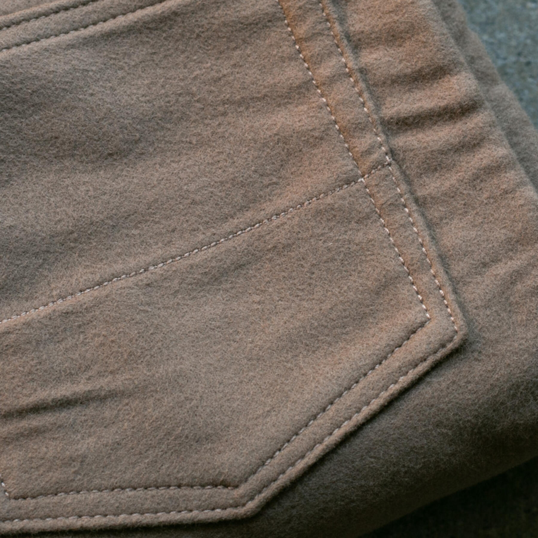 gustin #183 blanket cotton 5 pocket - taupe
