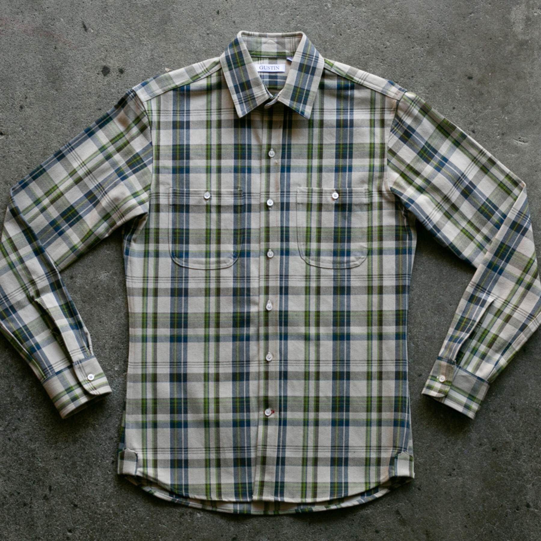 gustin #934 monster plaid - concretexblue